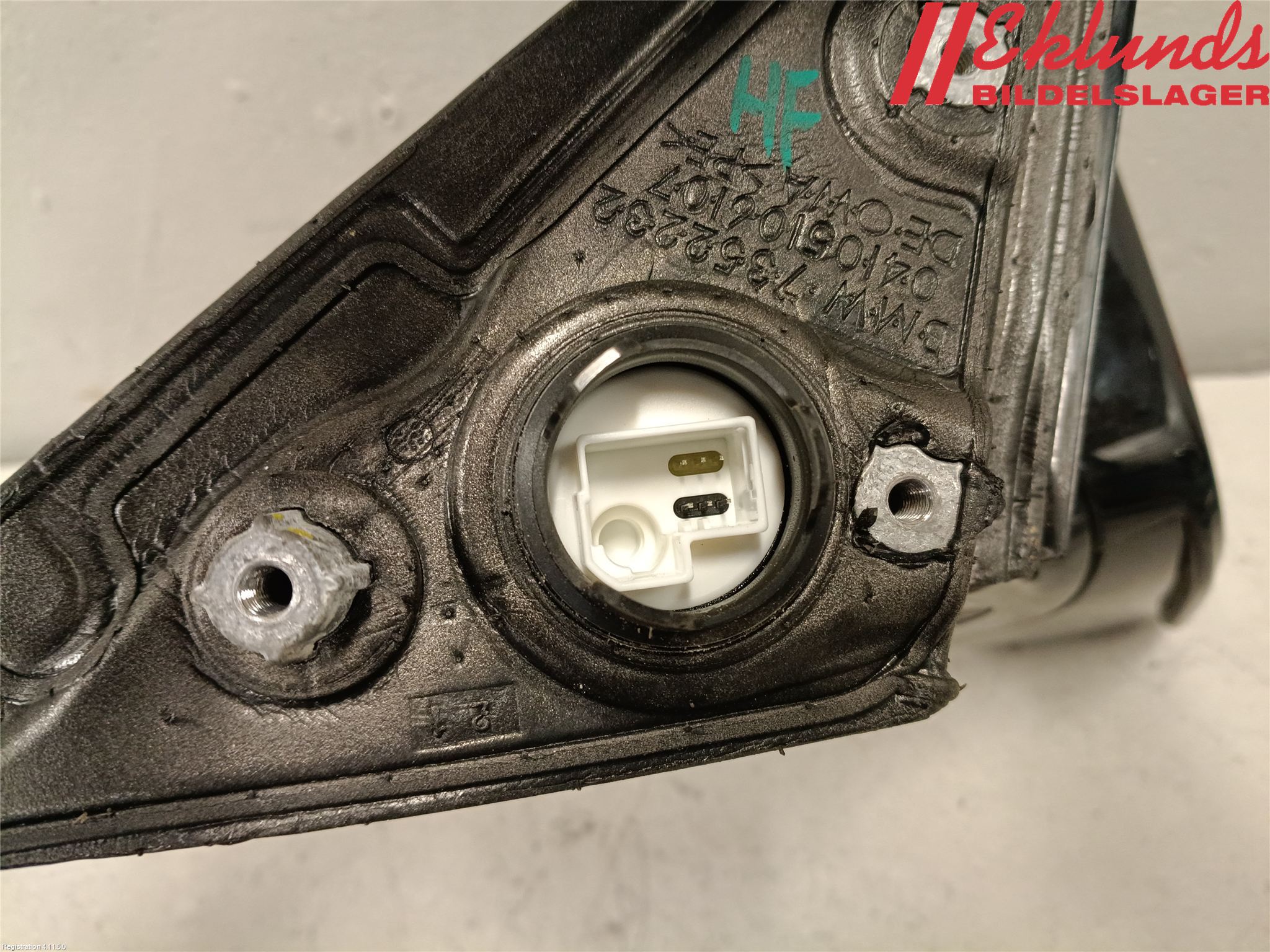 BMW 3 F30/F31/F80 12-19 Spegel Yttre El Hö