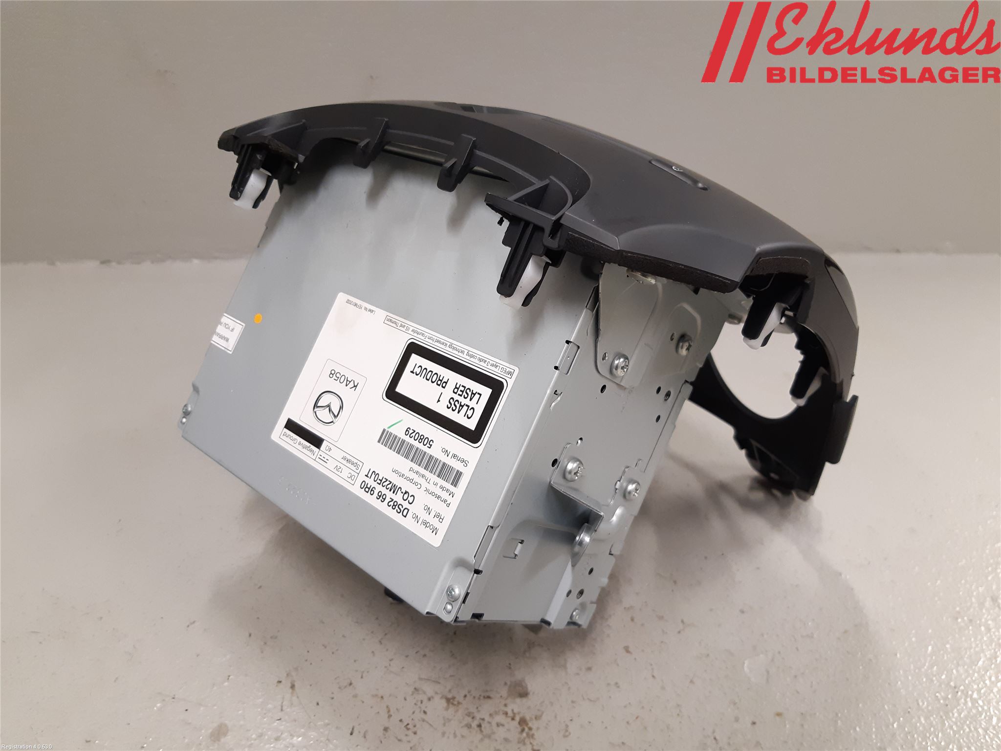 Mazda 2 (DE) 08-15 Cd Radio - Multimediapanel