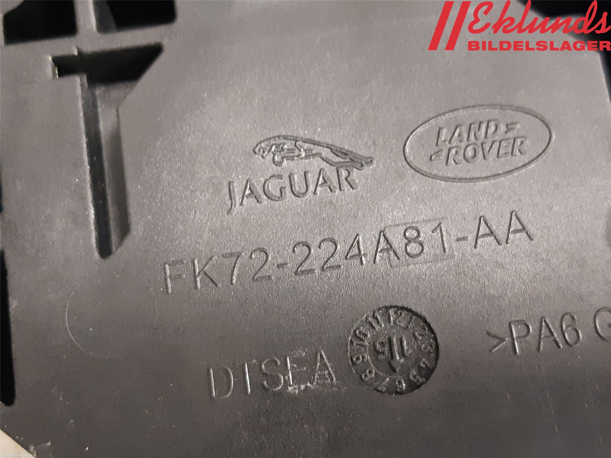Jaguar XE (X760) 15-24 Dörrhandtag Yttre Vä
