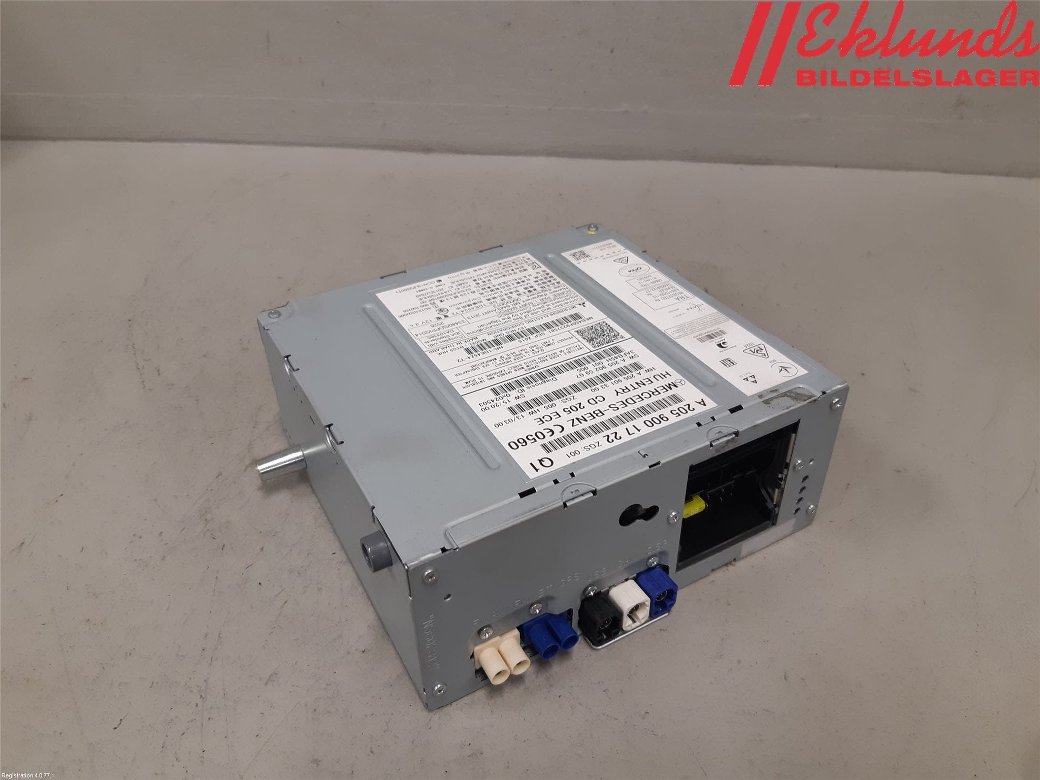 Mercedes-Benz MB C-KLASS (W205) 14-21 Cd Radio - Multimediapanel