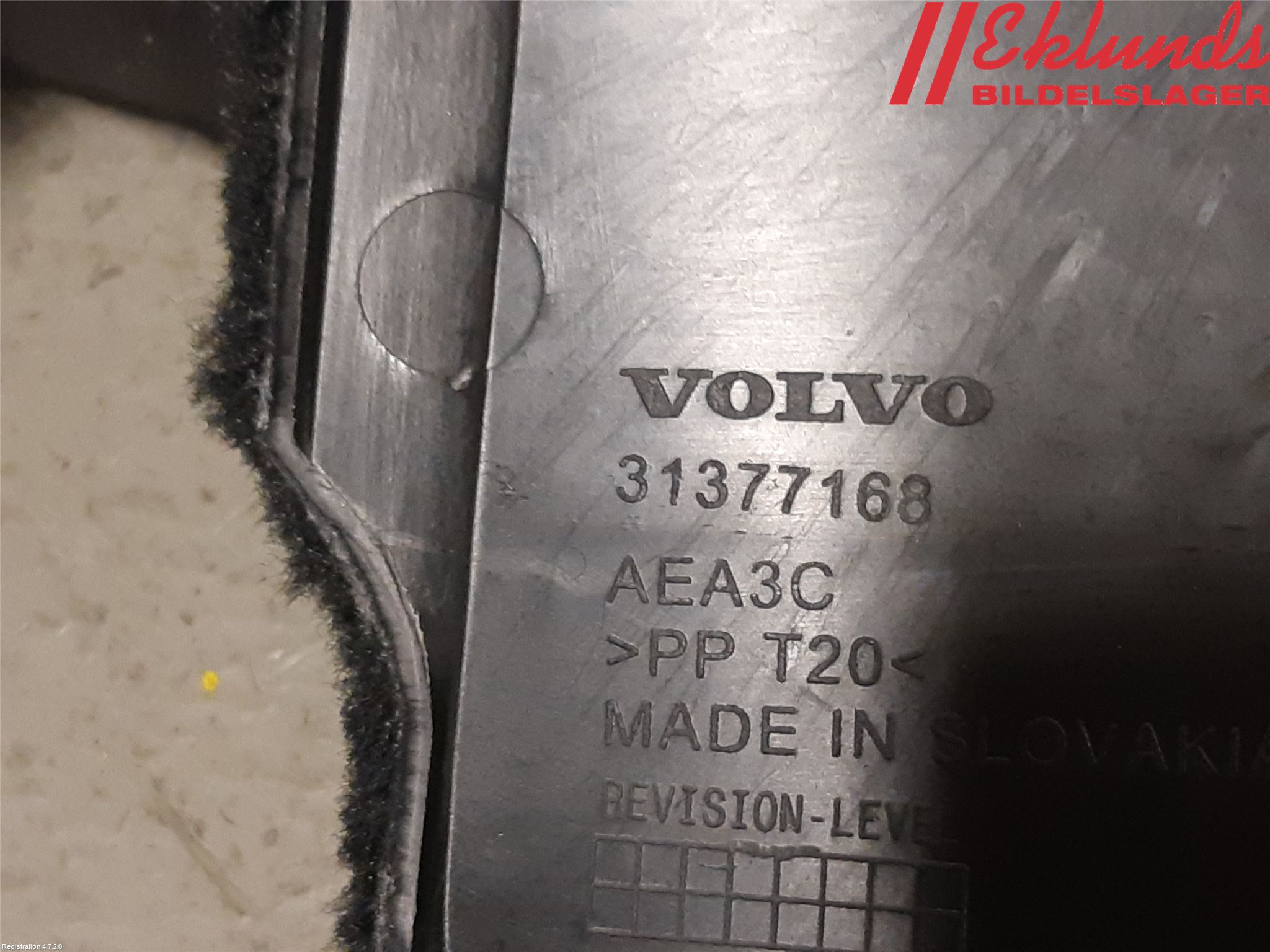 Volvo XC90/RECHARGE 16- Inr Tunnelfack