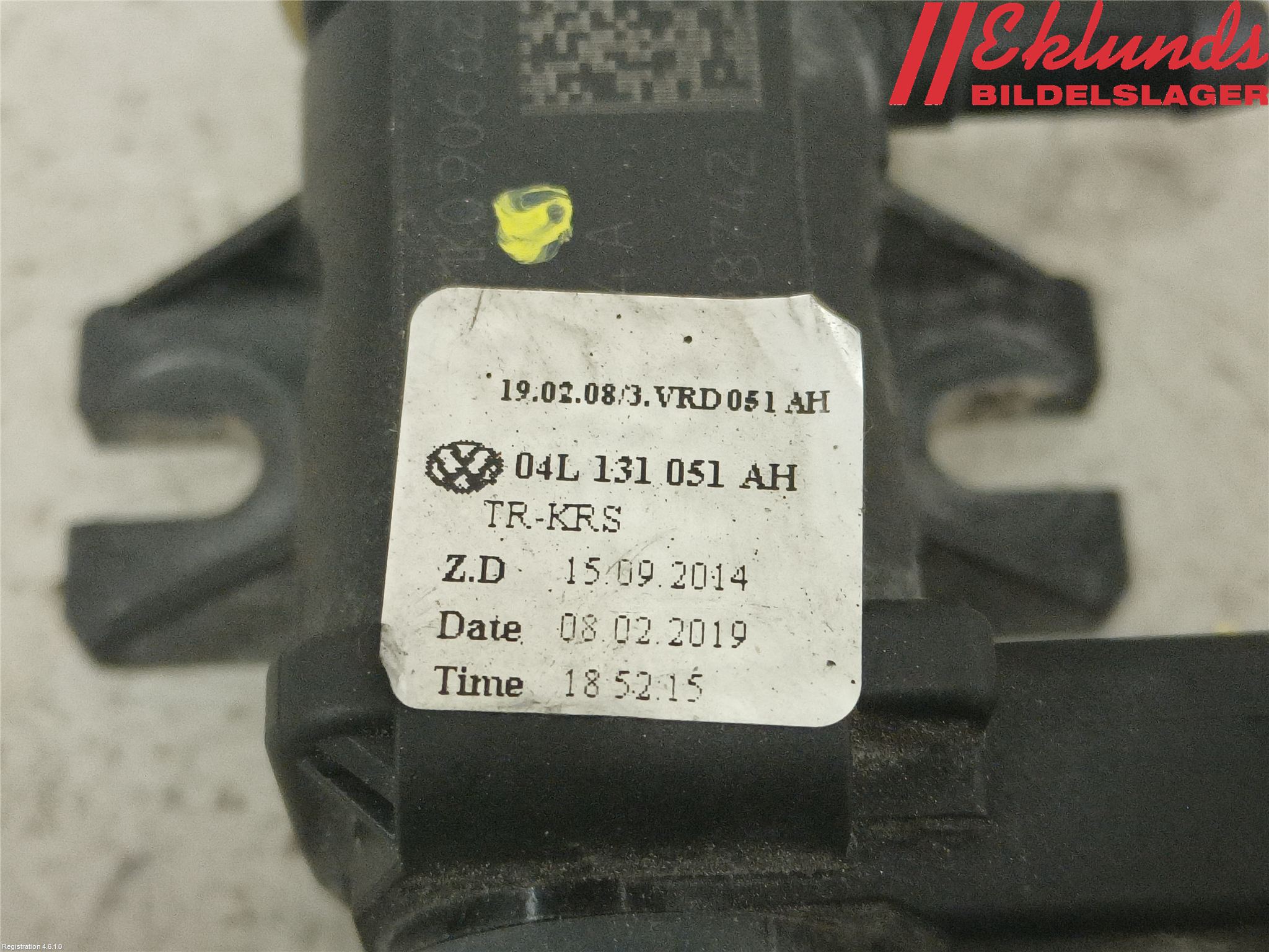 Volkswagen VW CADDY 16-20 Magnetventil Laddtryck