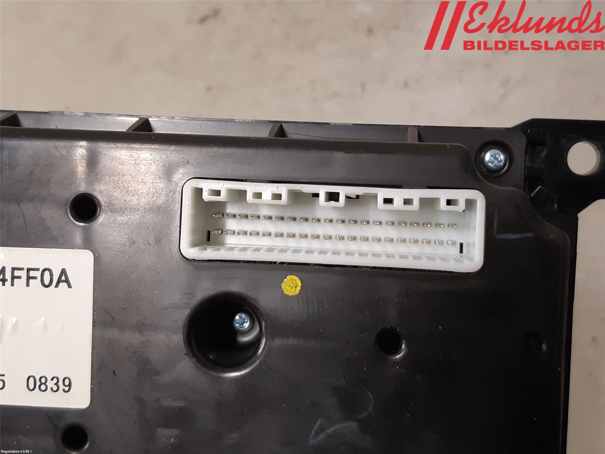 Nissan E-NV200/EVALIA Ac Styrenhet Ac Manöveren