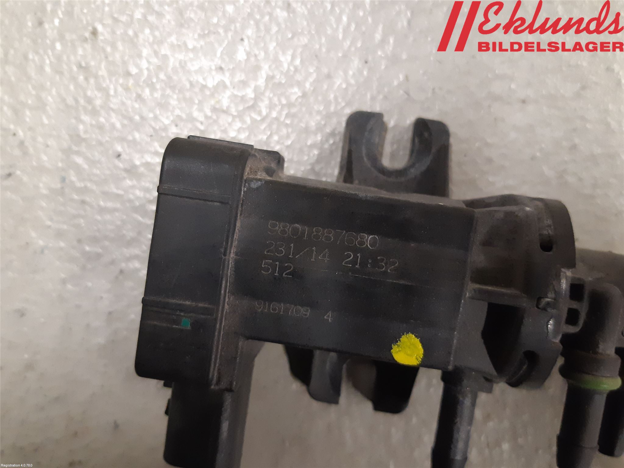 Citroen C4 CACTUS 14-20 Vakuumventil