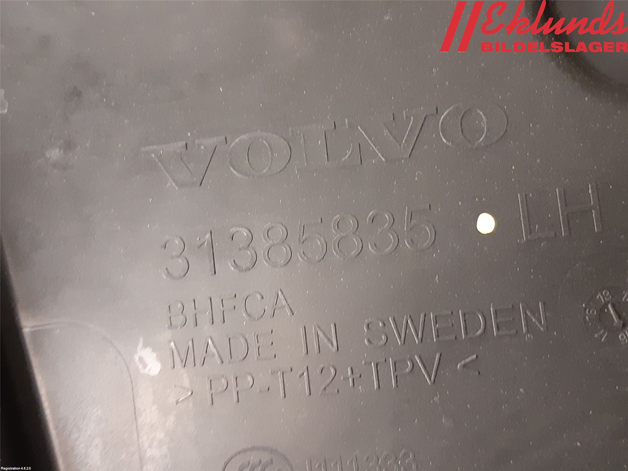 Volvo XC90/RECHARGE 16- Torpedplåt-Torpedplast