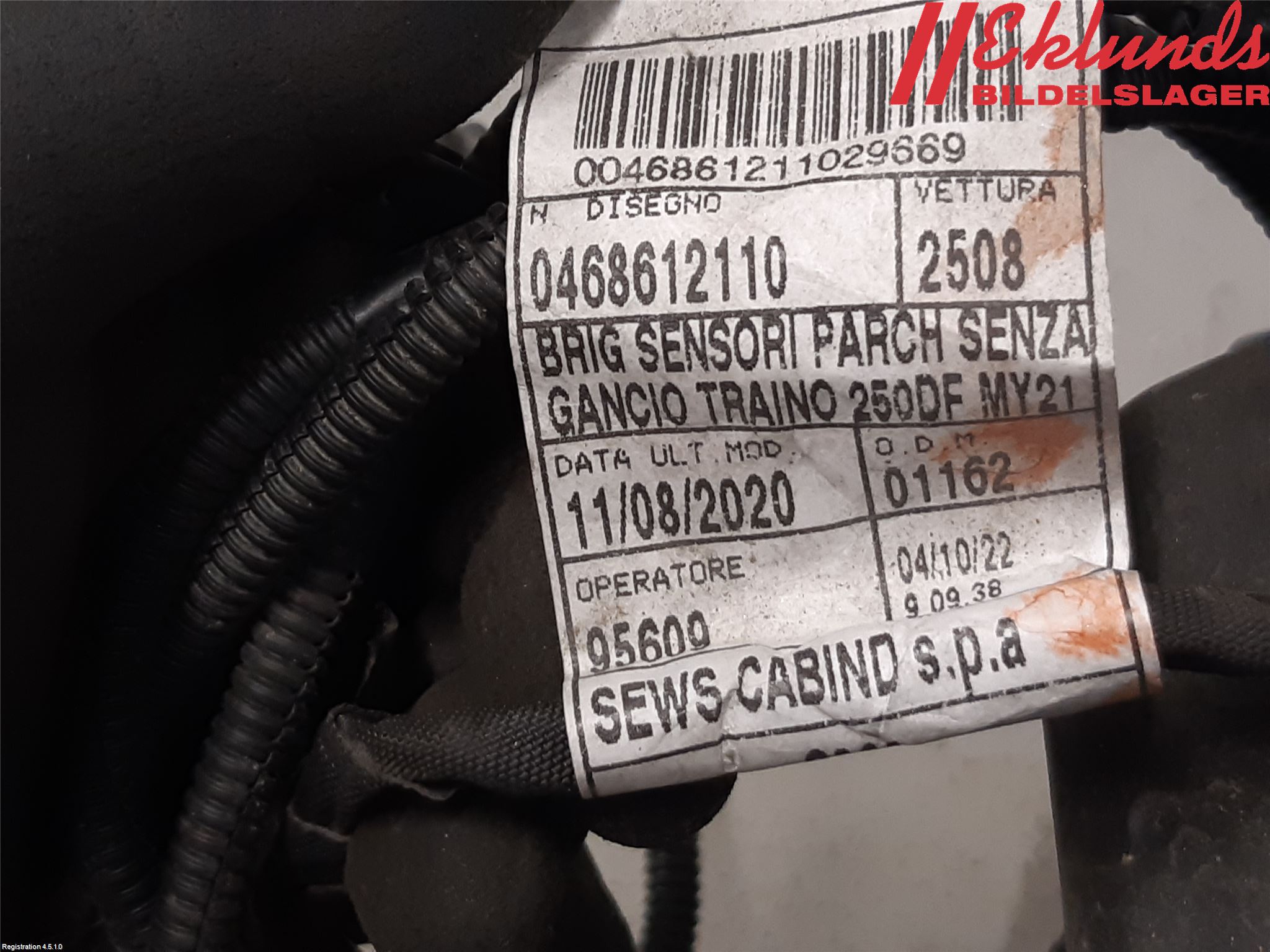 Fiat DUCATO 15-23 Kabelhärva