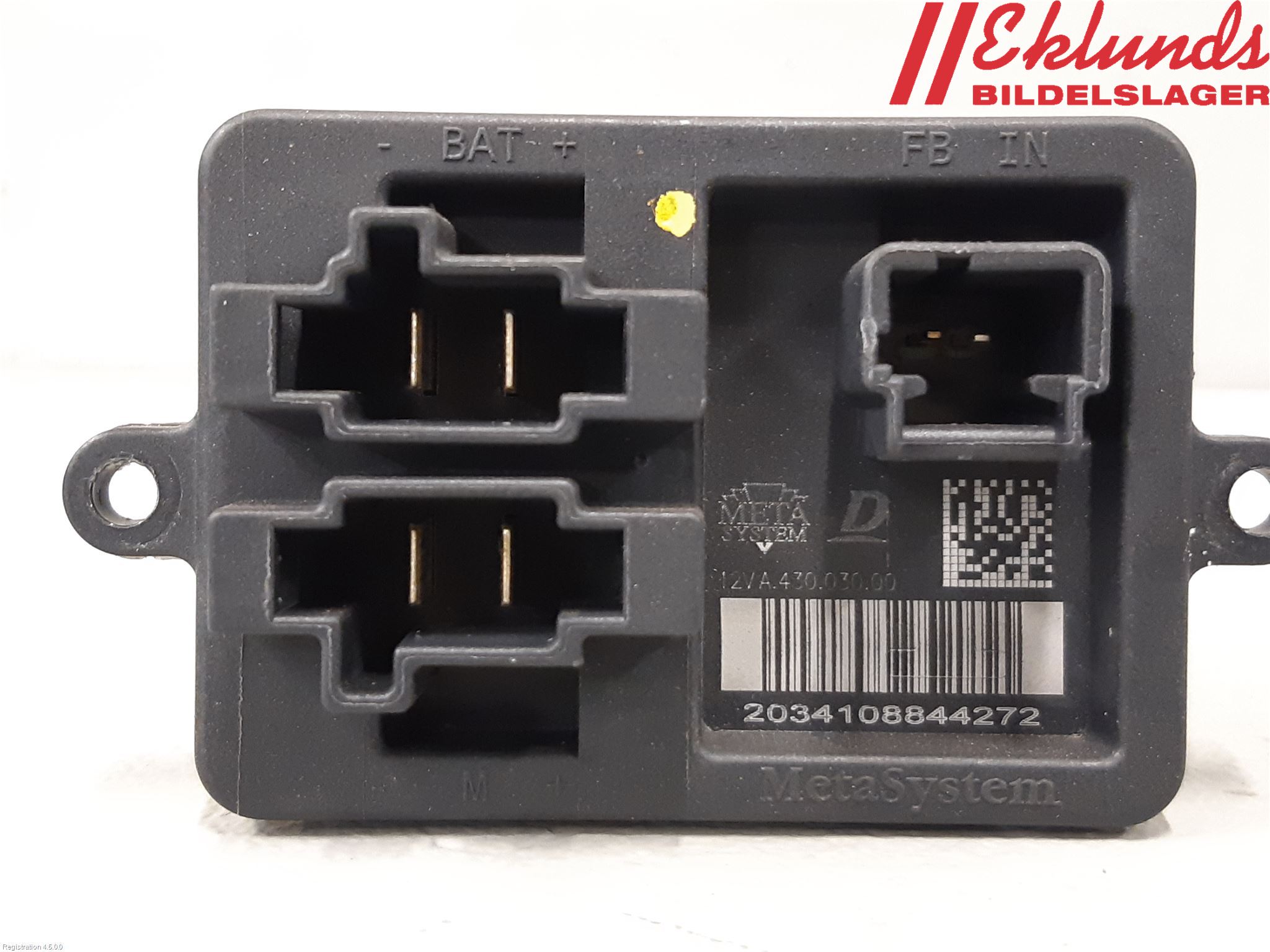 Citroen JUMPY/E-JUMPY 16- Värmefläktsmotstånd