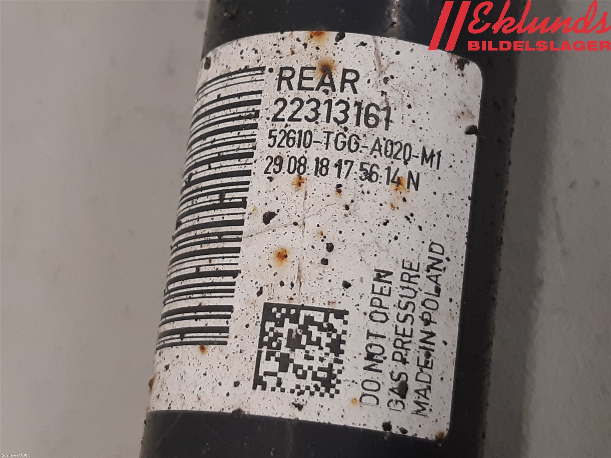 Honda CIVIC 17-22 Stötdämpare Bak