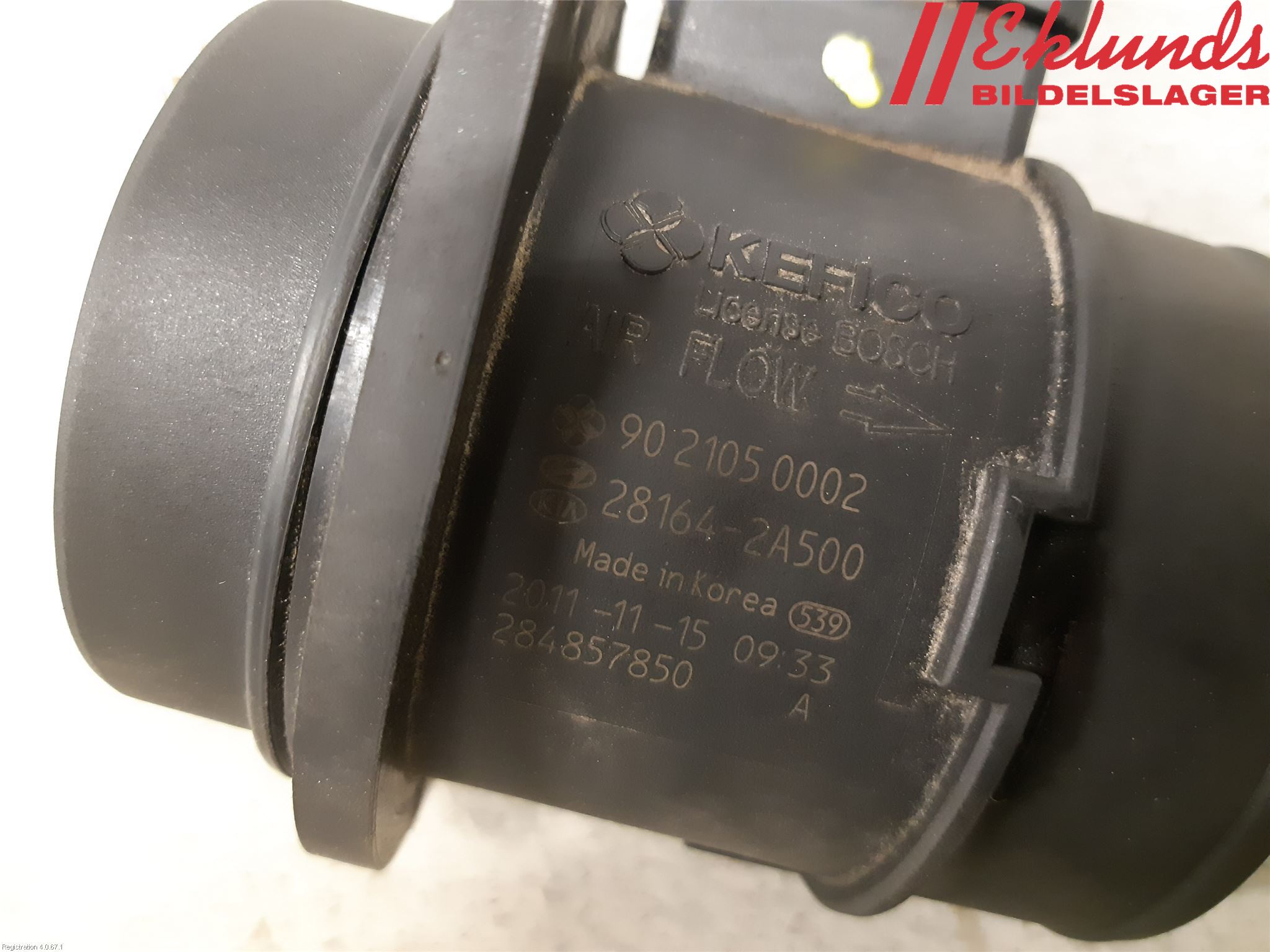 Kia CEED 06-12 Injluftmassamätare