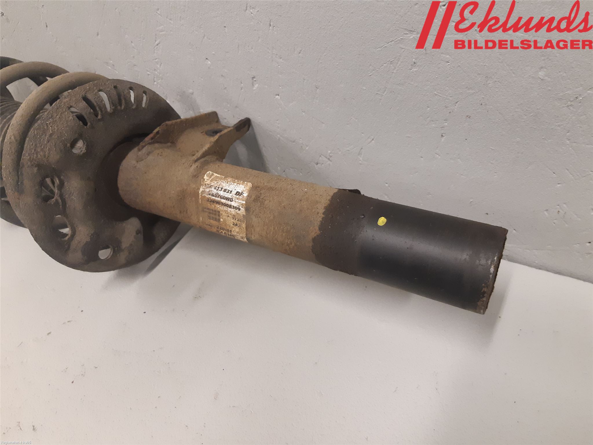 Volkswagen VW GOLF VI 09-13 Fjäderben Fram Vänster
