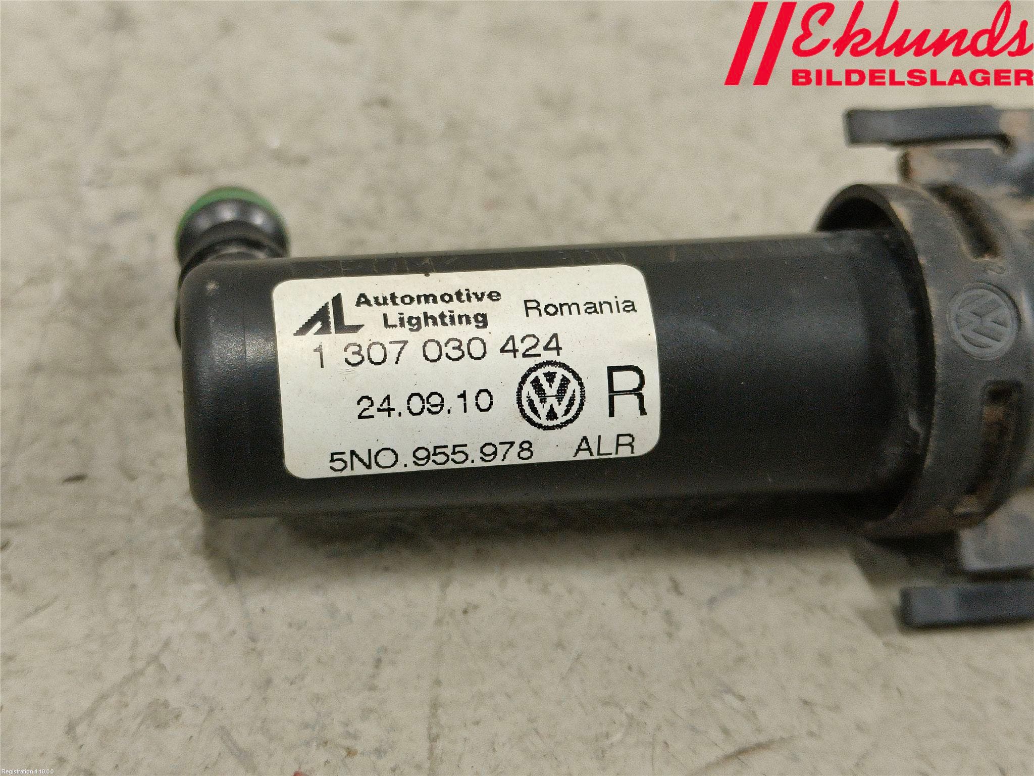 Volkswagen VW TIGUAN 07-16 Spolarmunstycke Strålkastare