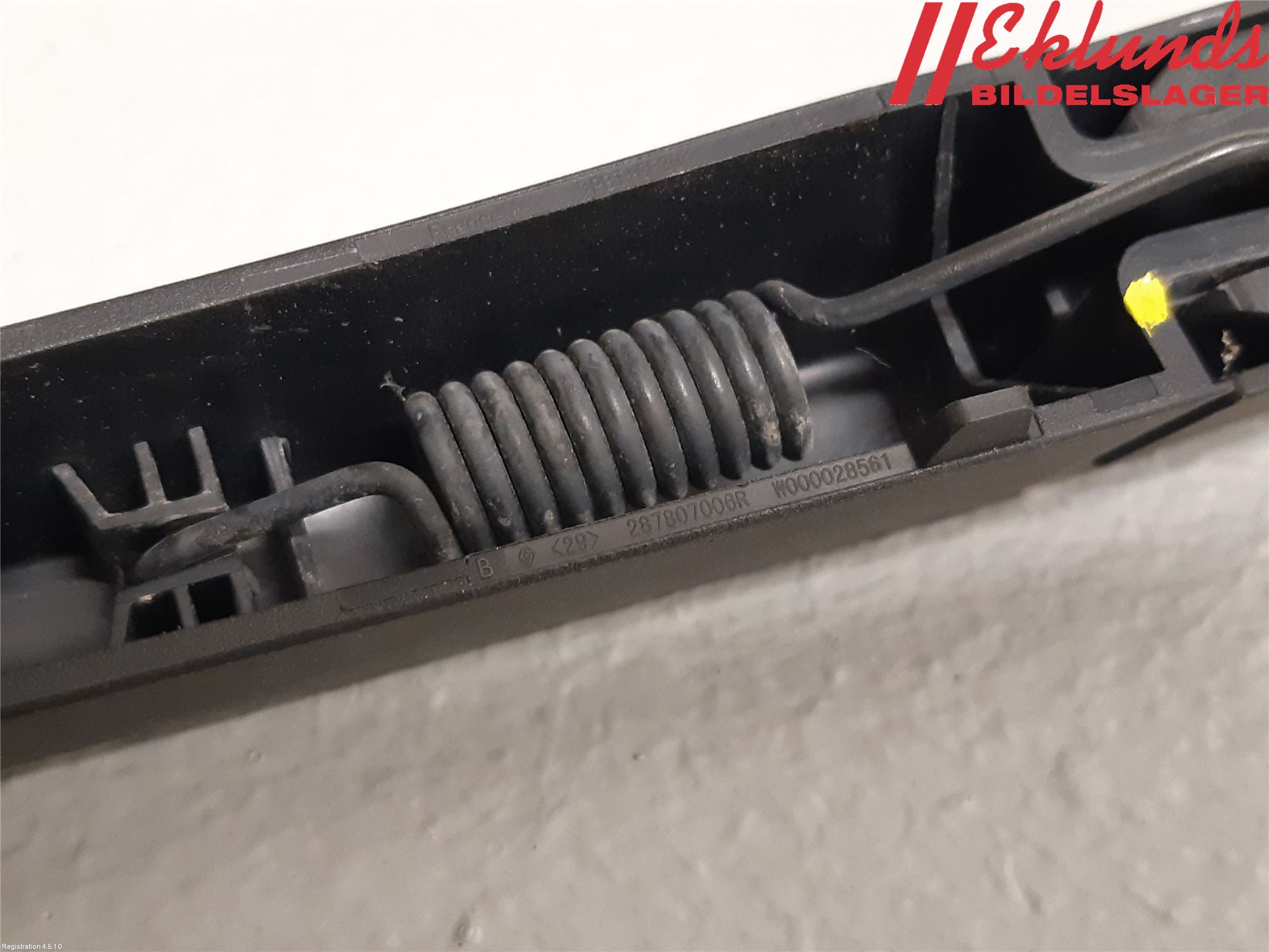 Renault ZOE/E-TECH 13- Torkararm-Bakruta