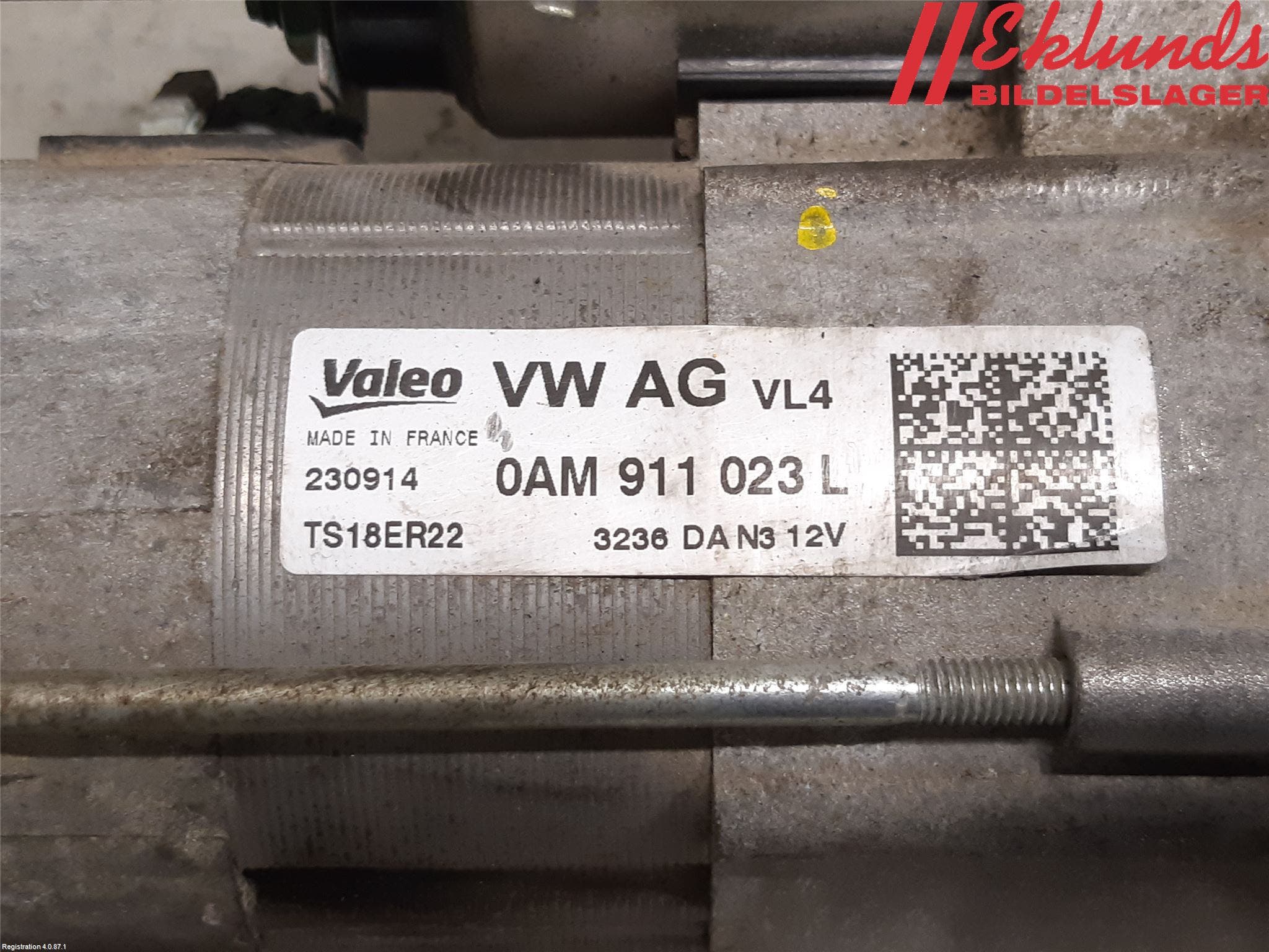 Volkswagen VW CADDY 11-15 Startmotor Diesel