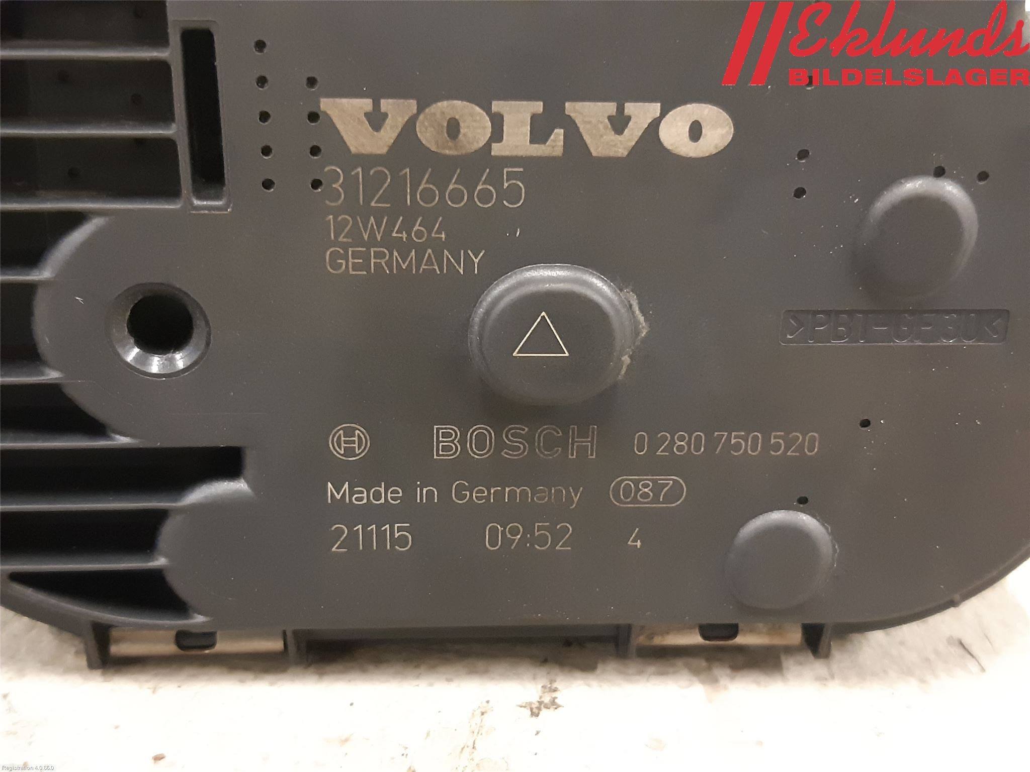 Volvo V40 12-19 Injspjällhus