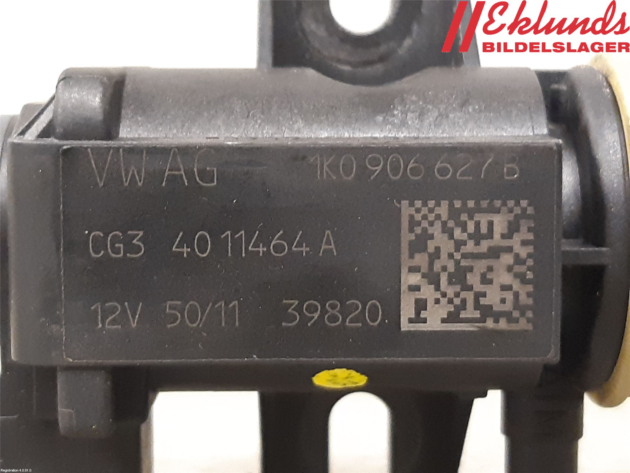 Volkswagen VW PASSAT 11-14 Vakuumventil