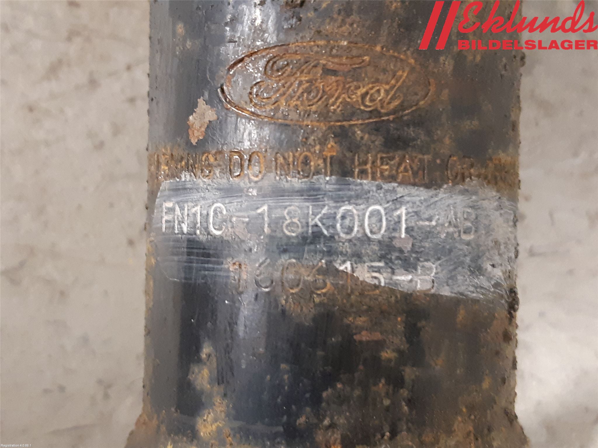 Ford ECOSPORT 17- Fjäderben Fram Vänster