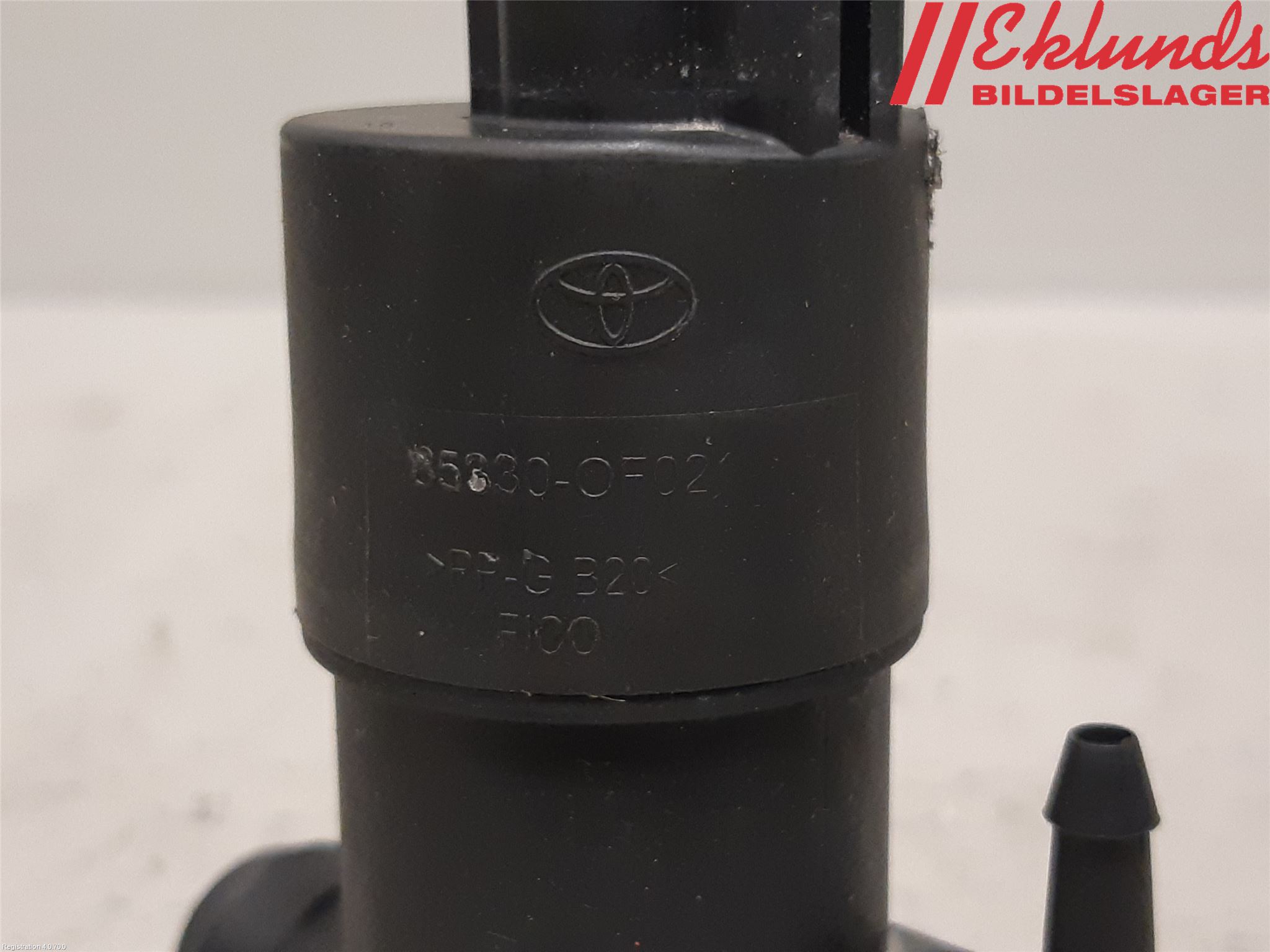 Toyota YARIS XP130 15-20 Spolarpump Baklucka