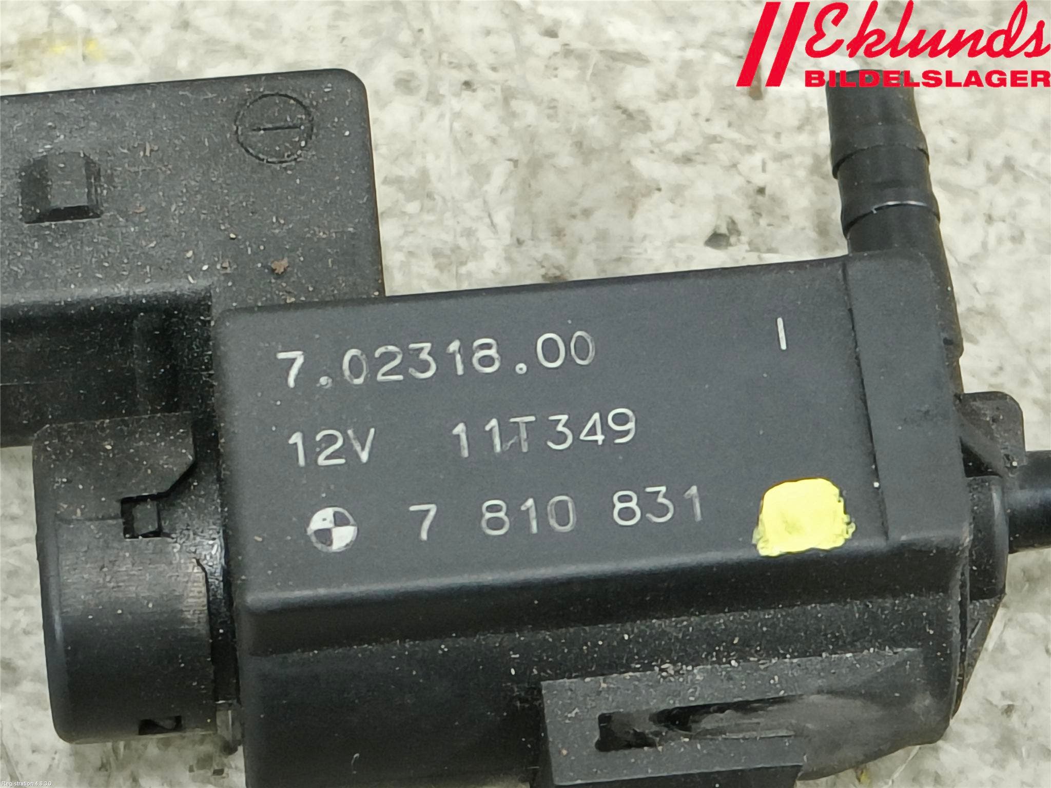 BMW 5 F10/F11/F18 09-17 Vakuumventil