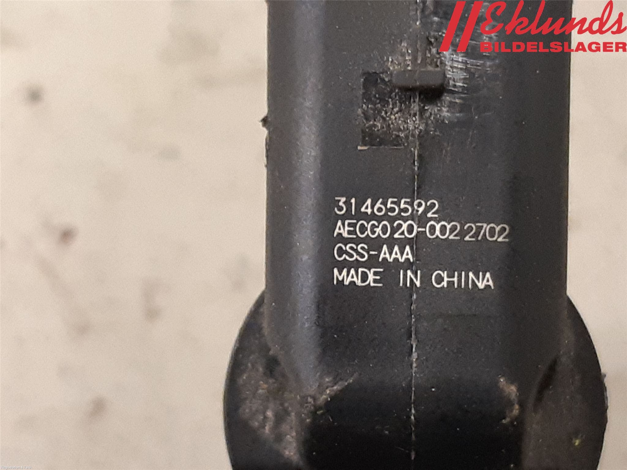 Volvo XC40/RECHARGE 18- Givare Varvtal-Tändläge