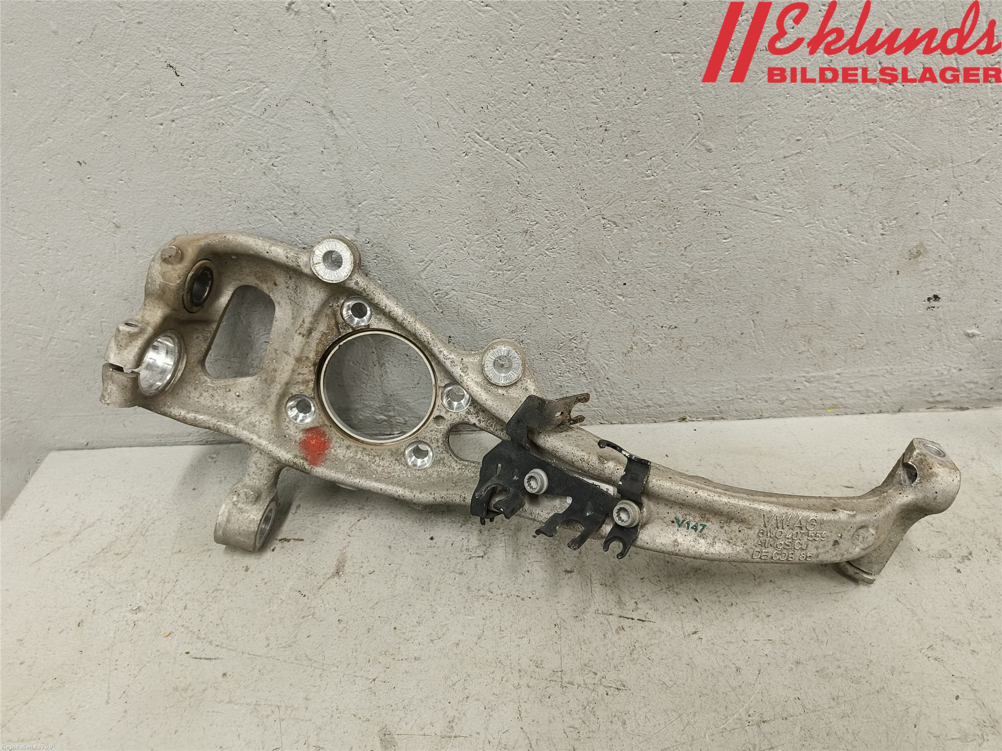 Audi A4/S4 B9 20- Styrspindel Lagerhus Vä