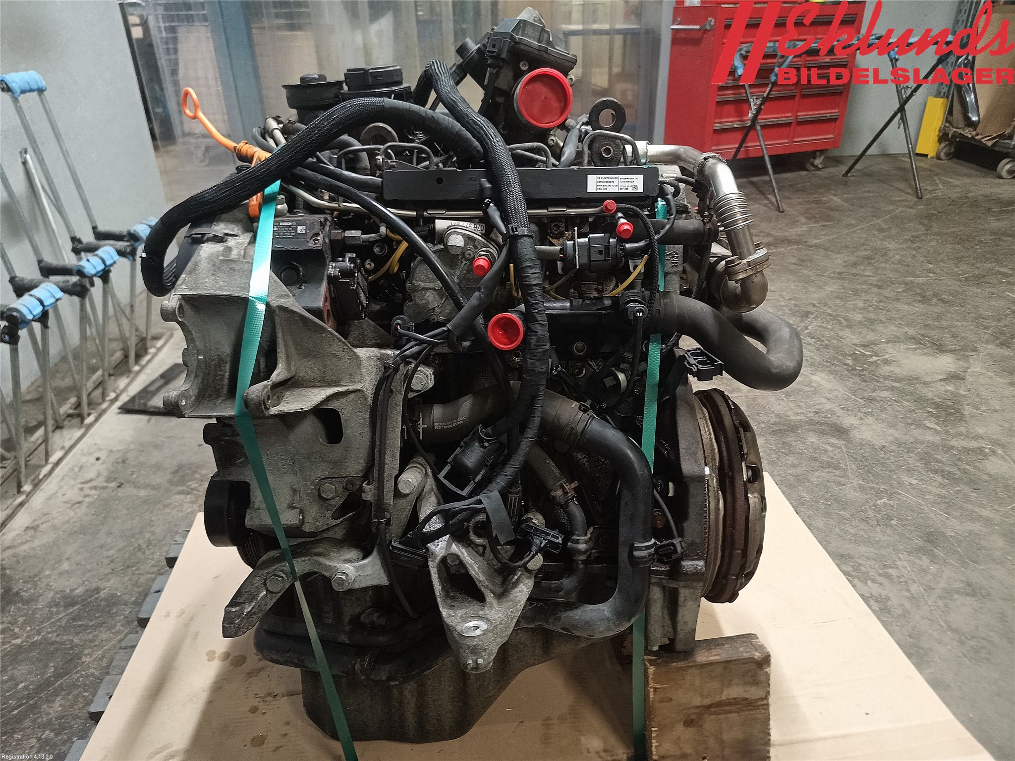 Volkswagen VW CRAFTER 06-16 Motor Diesel
