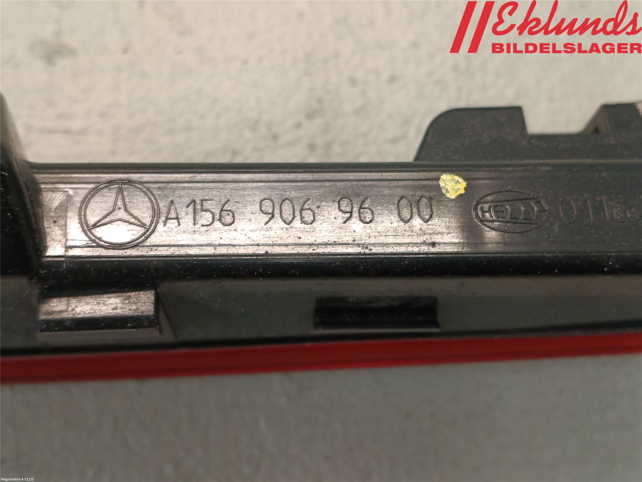 Mercedes-Benz MB E-KLASS (W213) 16-23 Bromsljus Bakruta