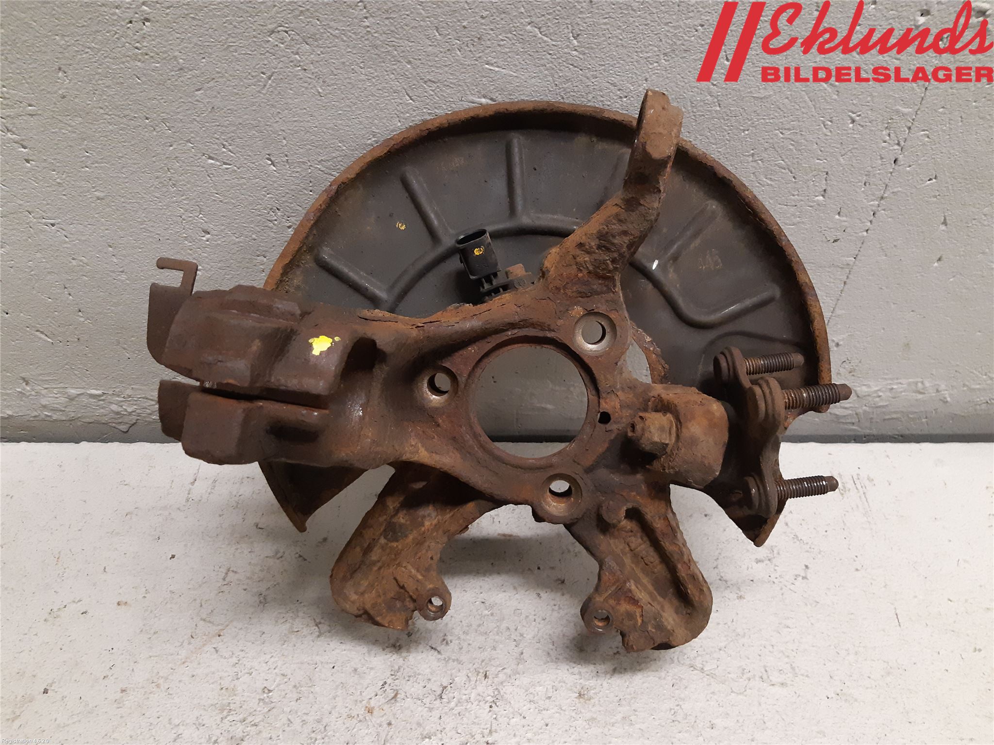 Volkswagen VW GOLF VI 09-13 Styrspindel Lagerhus Hö