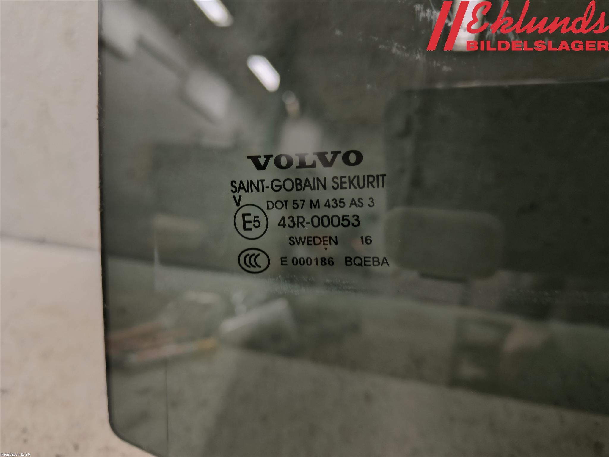Volvo XC90/RECHARGE 16- Dörruta Bak Vänster