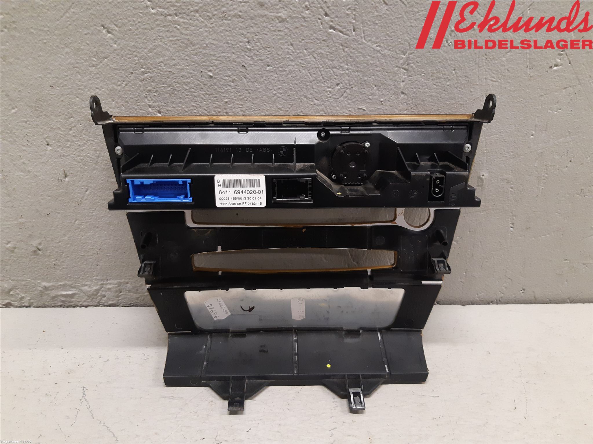 BMW 6 E63/64    02-10 Ac Styrenhet Ac Manöveren