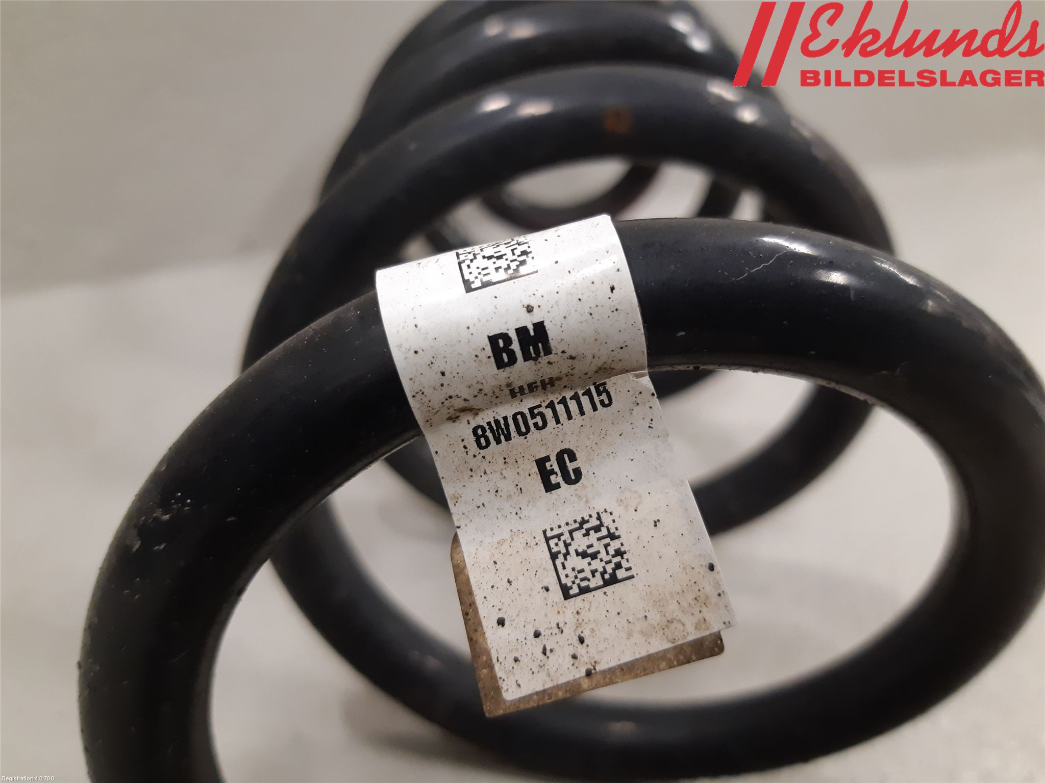 Audi A4/S4 B9 16-19 Fjäder Bak