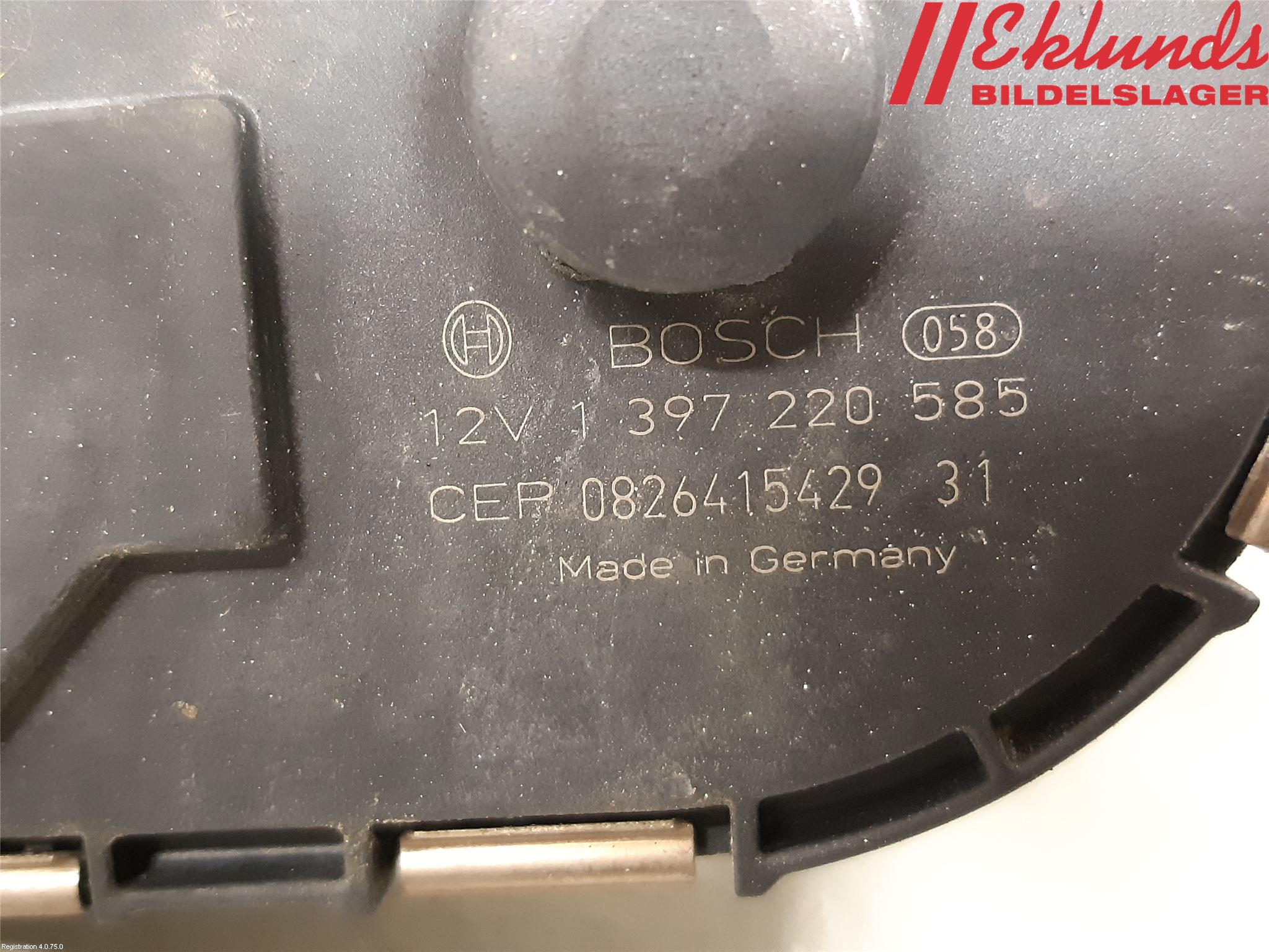 Mercedes-Benz MB GLK-KLASS (X204) 08-16 Torkarmotor Vindruta