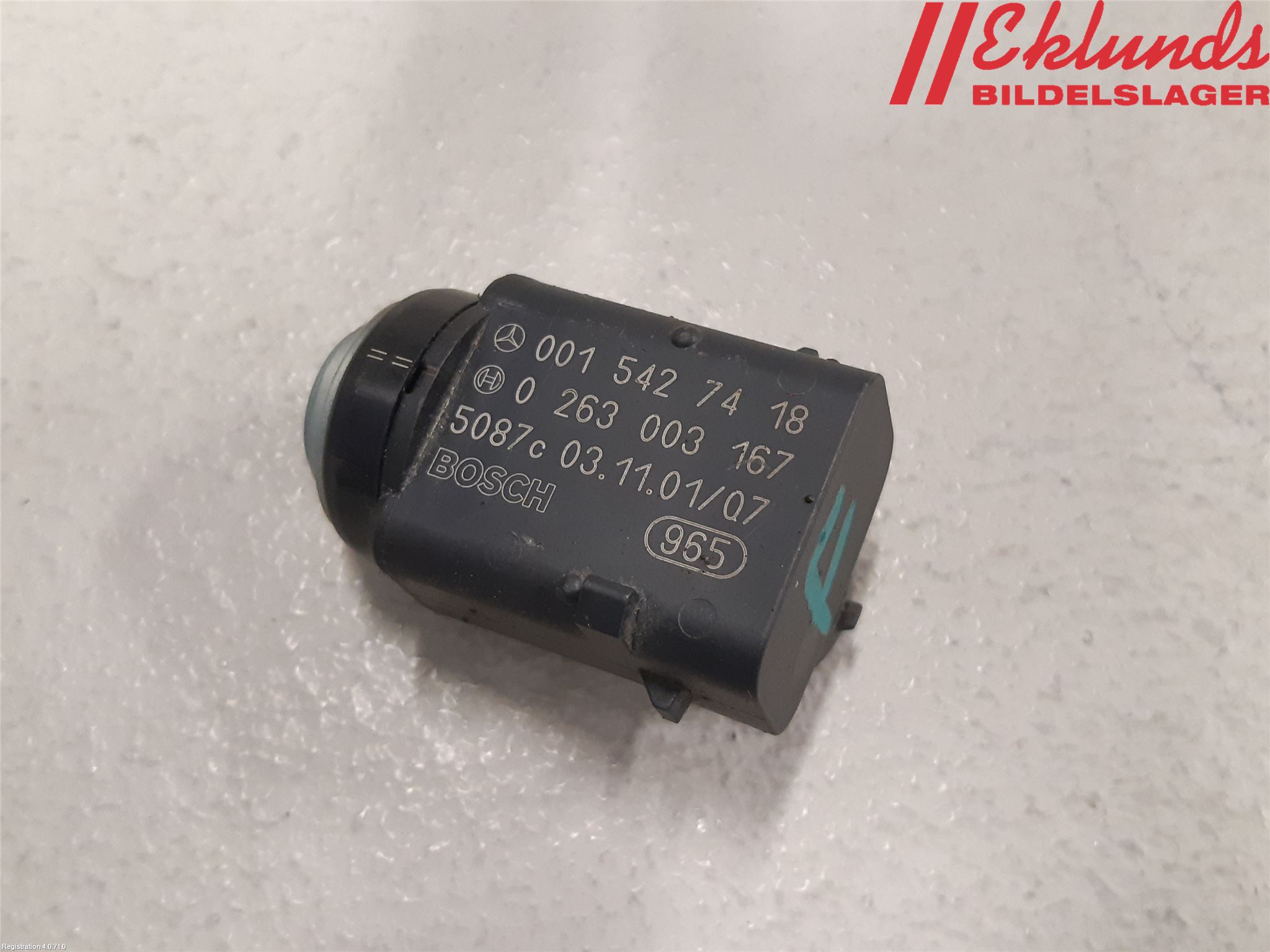 Mercedes-Benz MB CLK (C209) 02-09 Parkeringshjälp Frontsensor