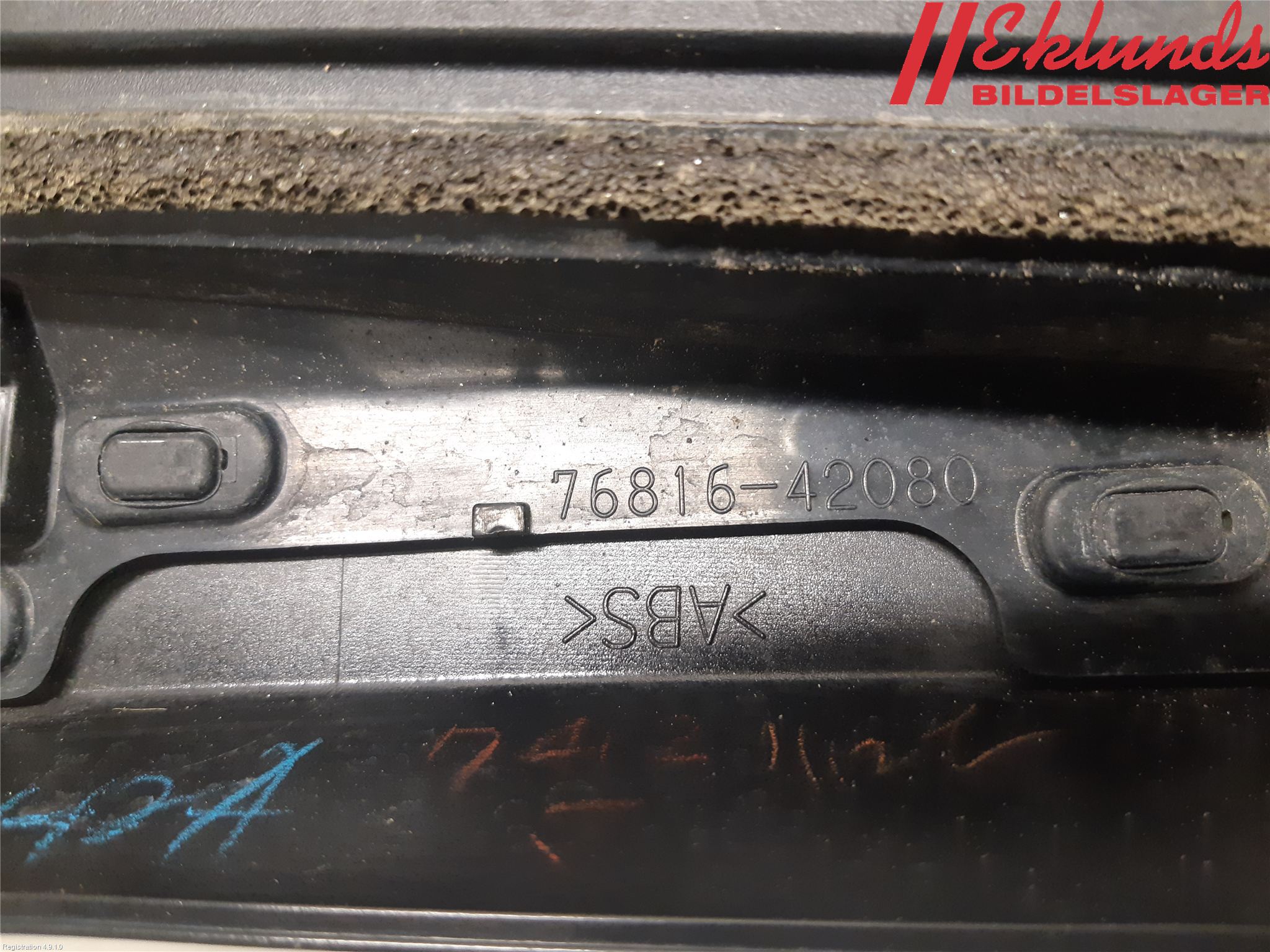 Toyota RAV4 19- Spoiler Baklucka