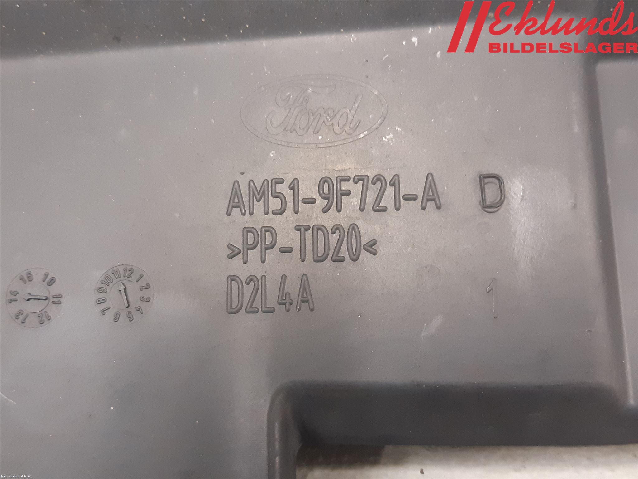 Ford C-MAX ll 15-19 Deflektor Plåt-Plast Kylning