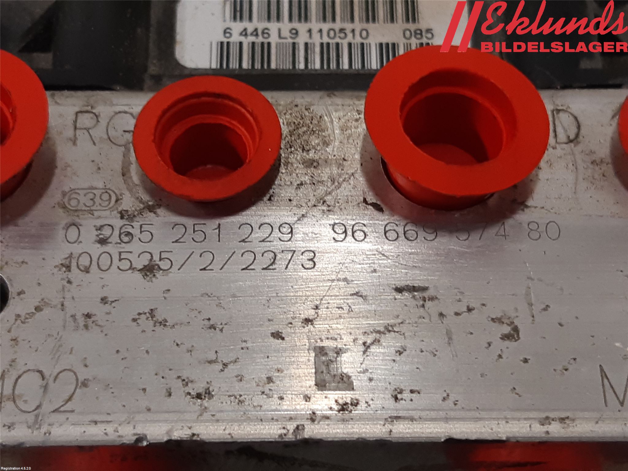 Peugeot RCZ Abs Hydraulaggregat