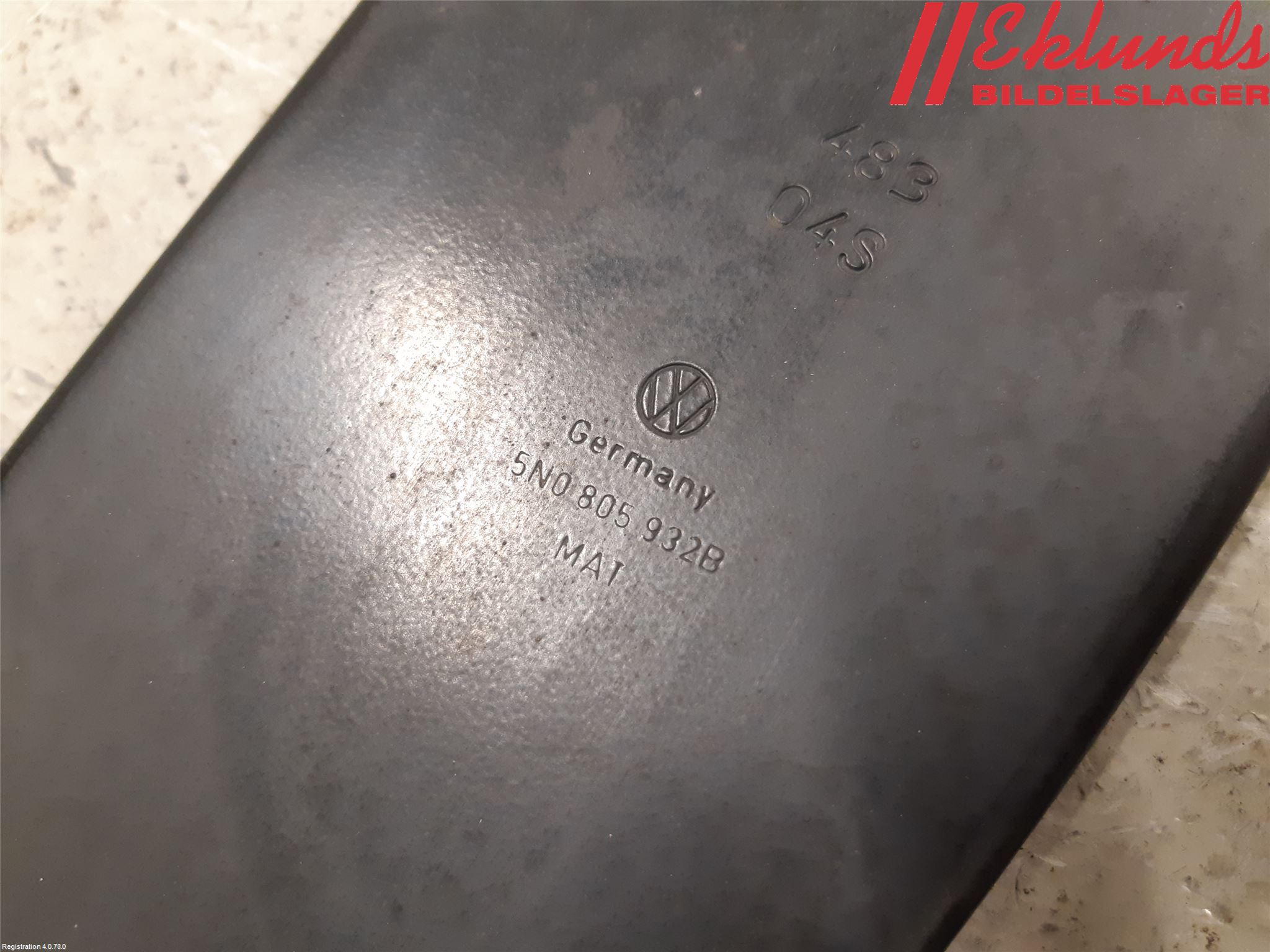 Volkswagen VW TIGUAN 07-16 Frontplåt