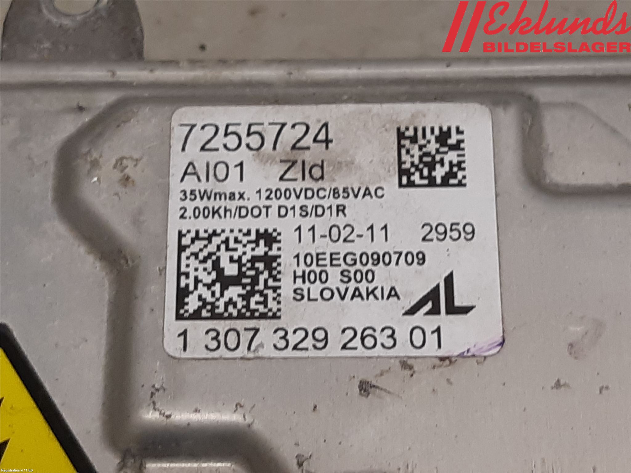 BMW X5 E70 07-13 Styrenhet Strålkastare