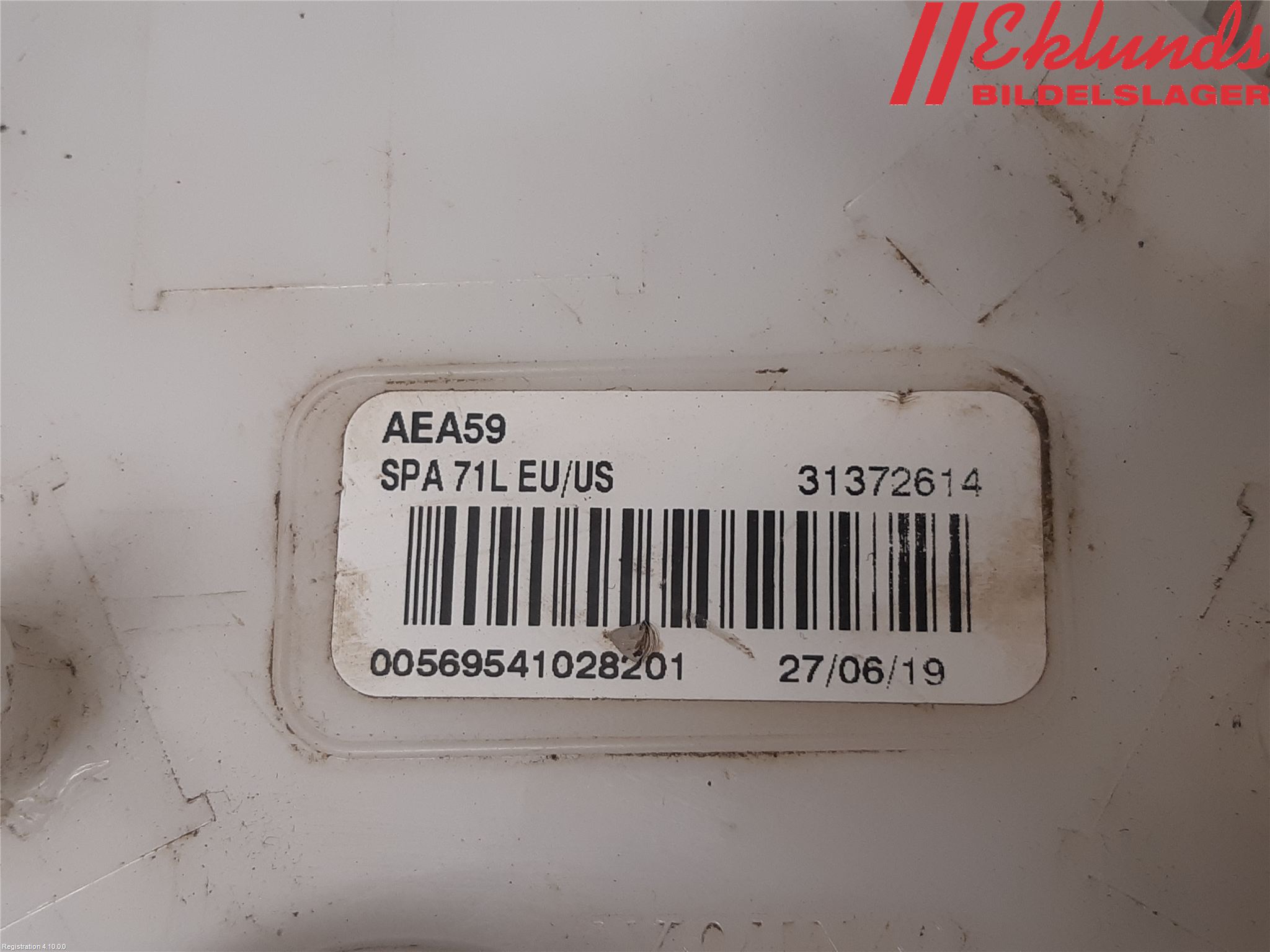 Volvo XC60 18- Bränslepump El