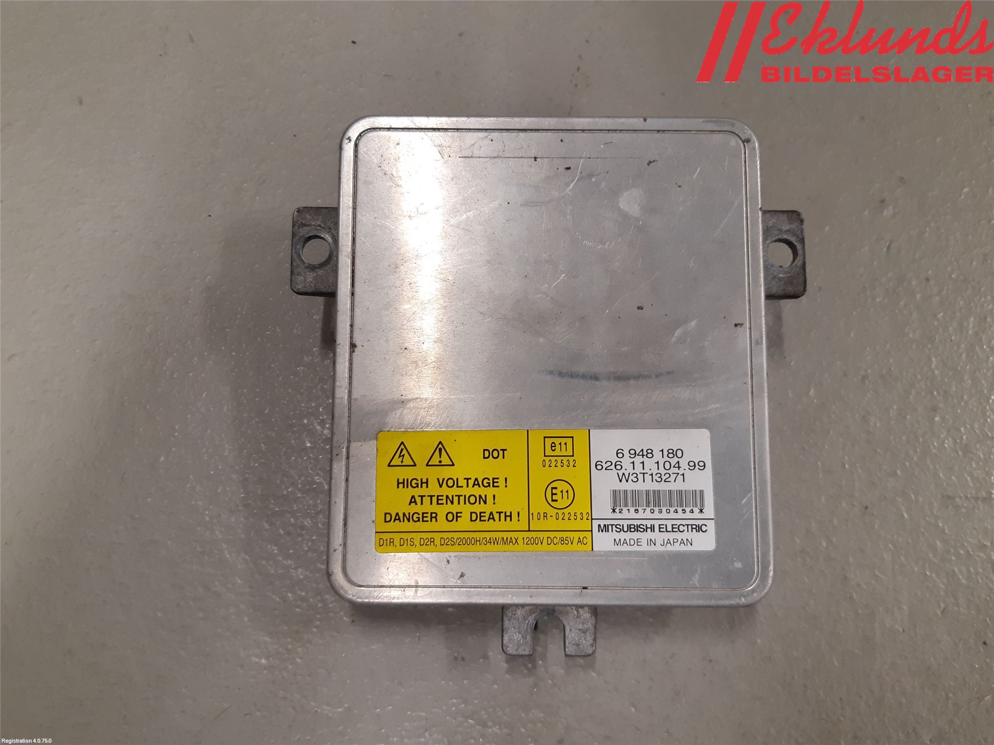 BMW 3 E90/91 SED/TOU 05-12 Styrenhet Strålkastare