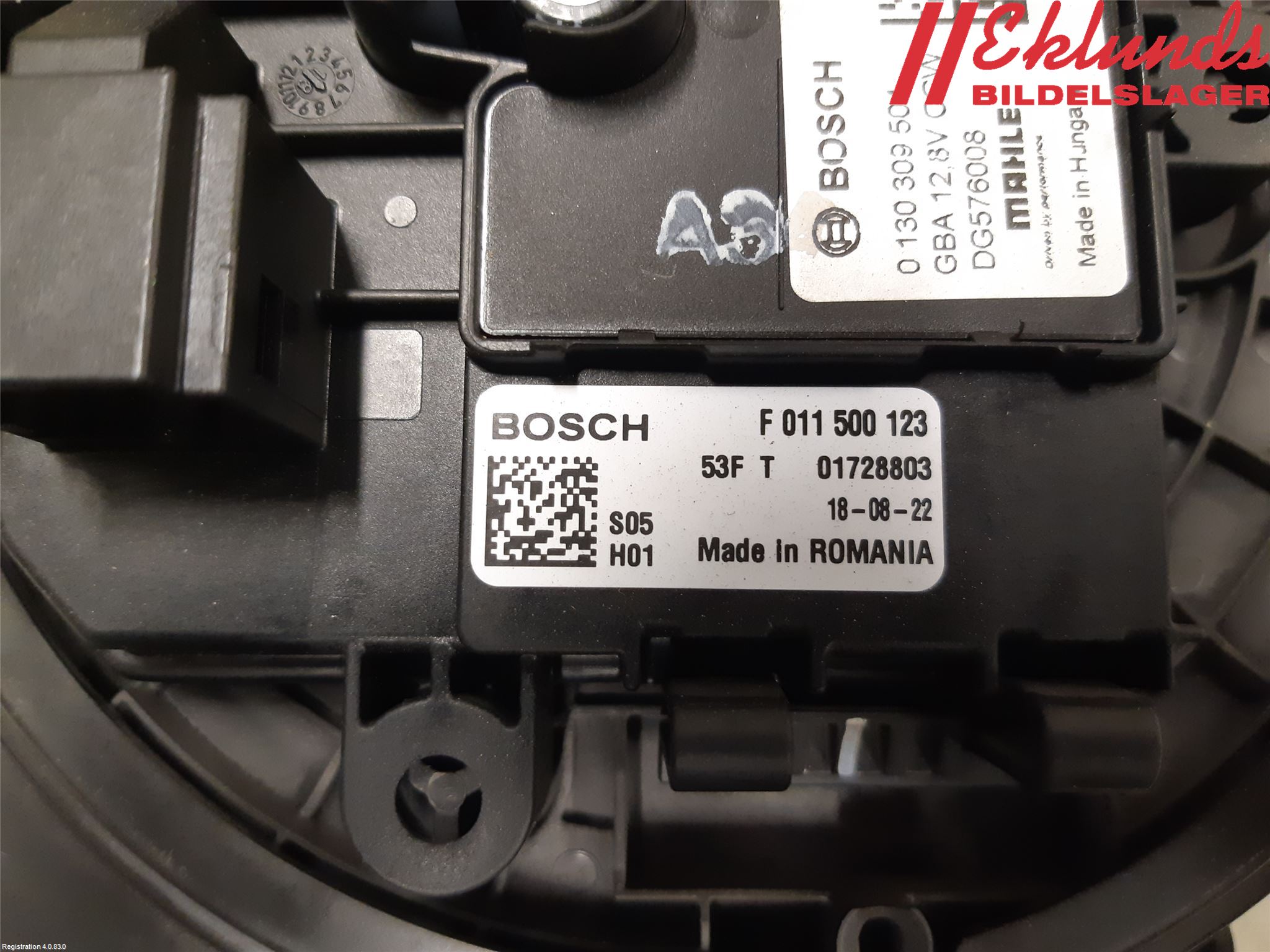 Volvo V90 17->> Värmefläkt