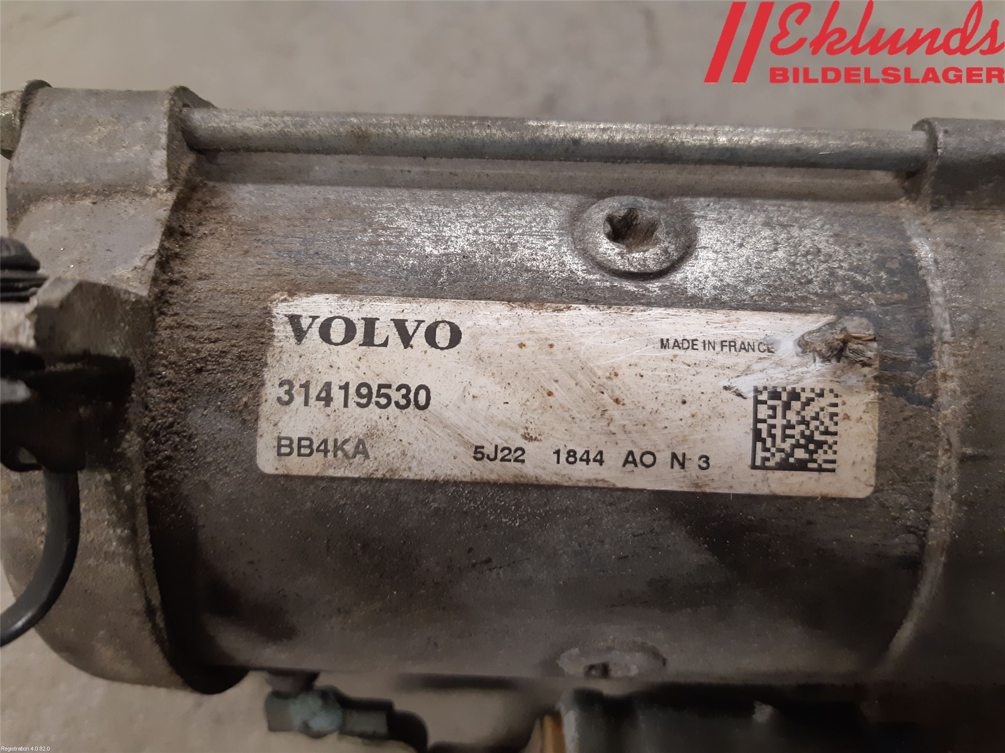 Volvo V40 12-19 Startmotor Diesel