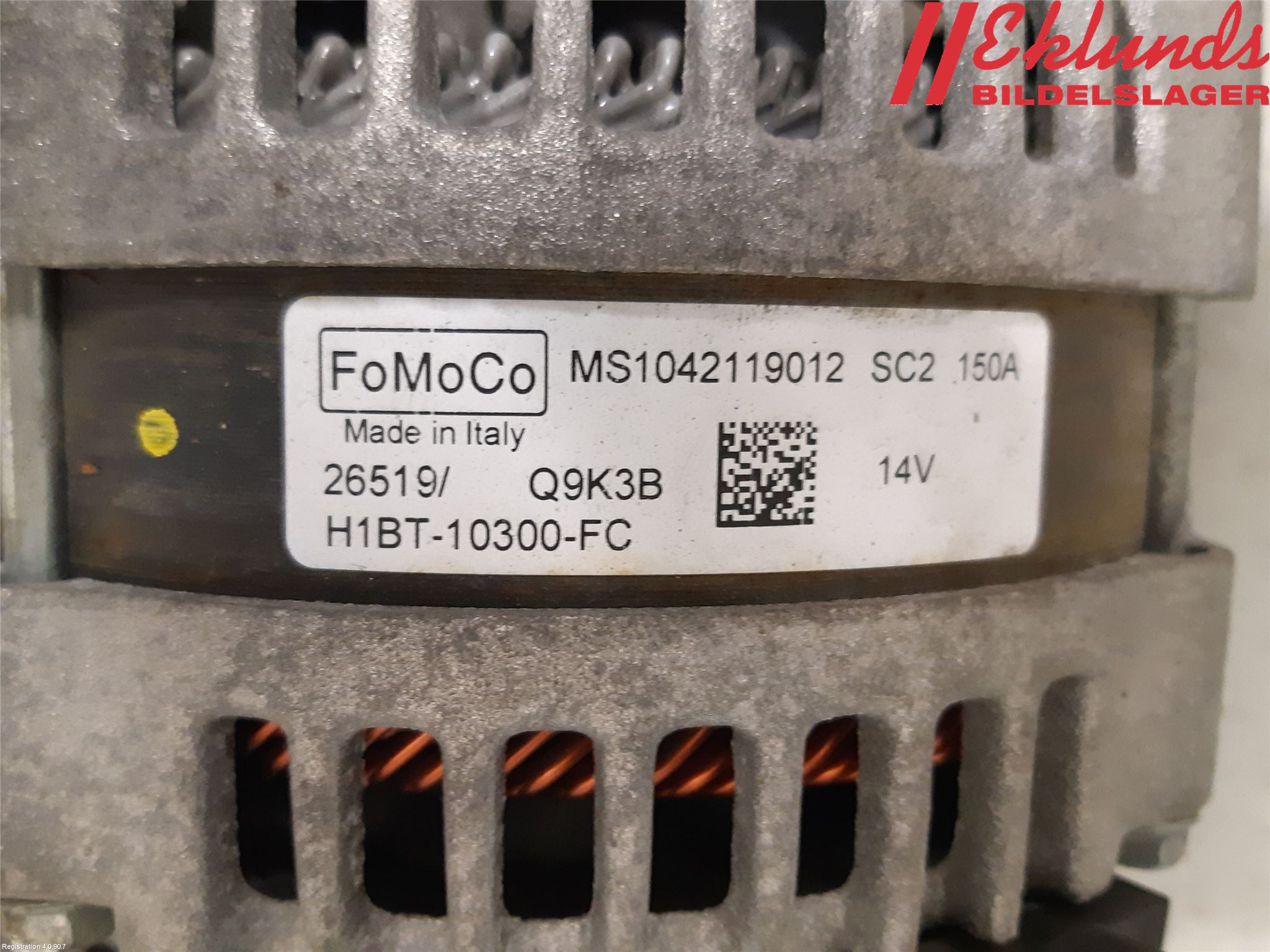 Ford FIESTA (VII) 18-23 Generator