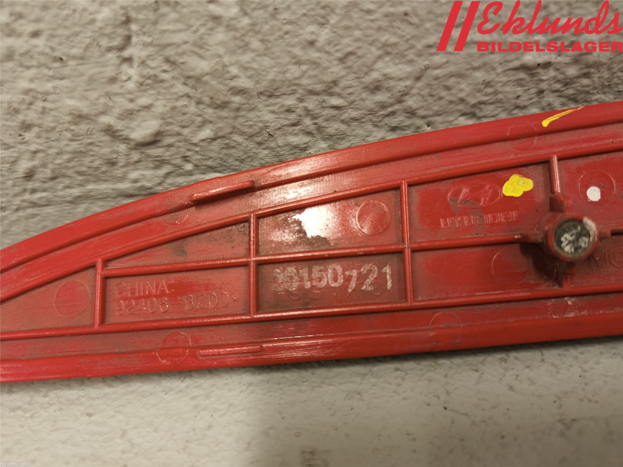 Hyundai i40 16-18 Dimljus/Reflex Bak