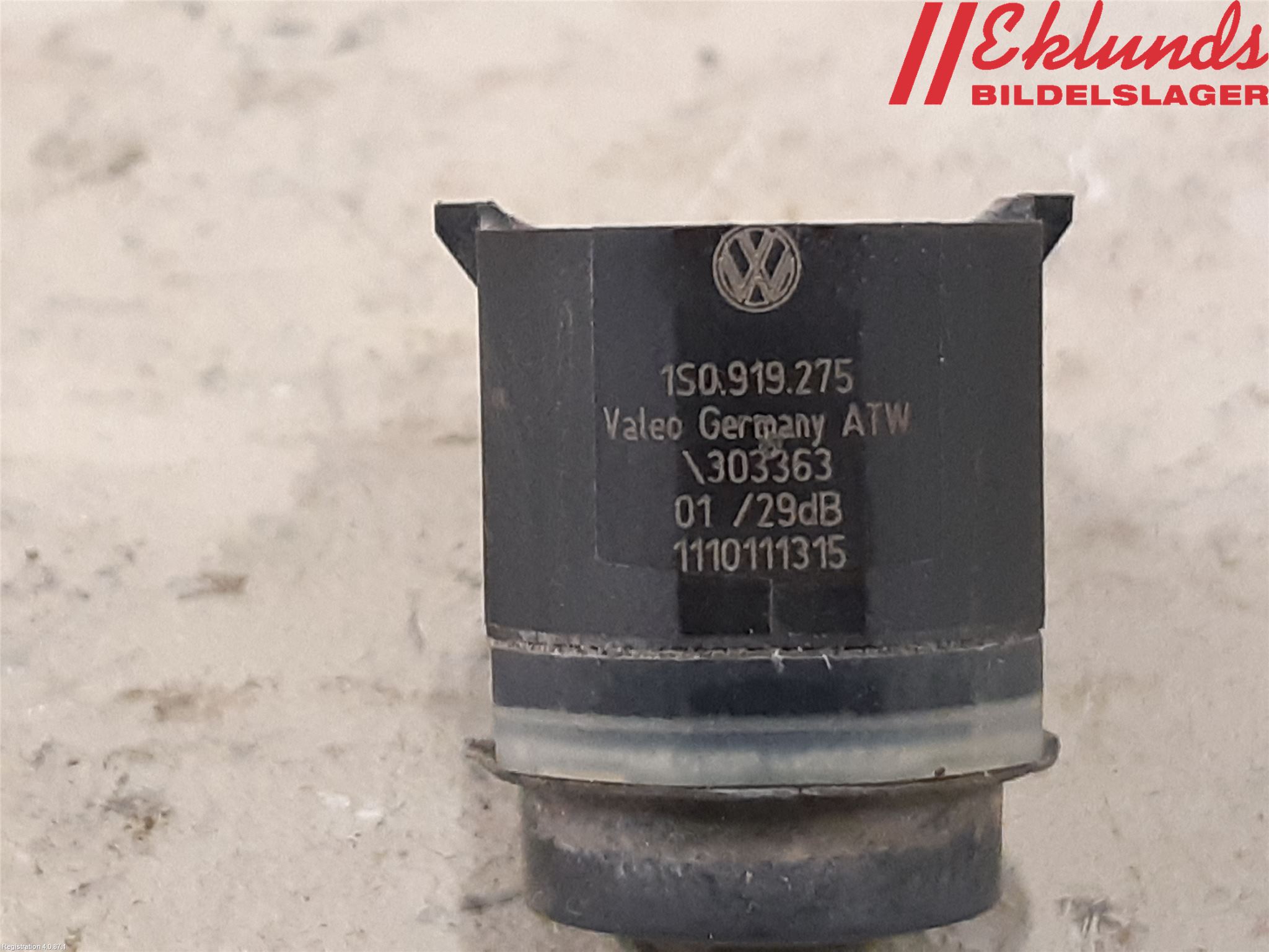 Volkswagen VW PASSAT 11-14 Parkeringshjälp Frontsensor