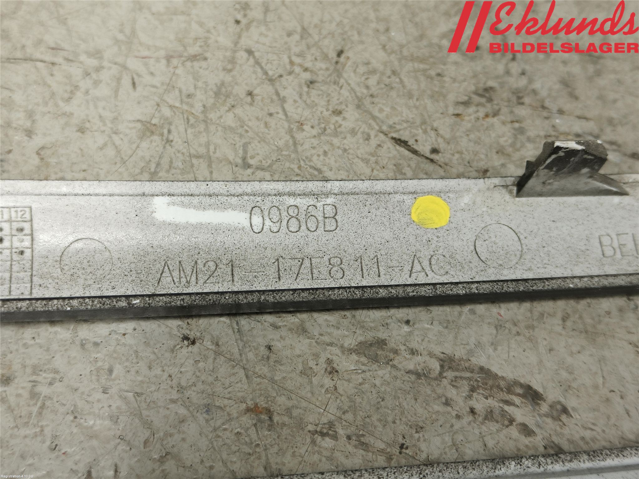Ford S-MAX 06-15 Dimljussarg Fram