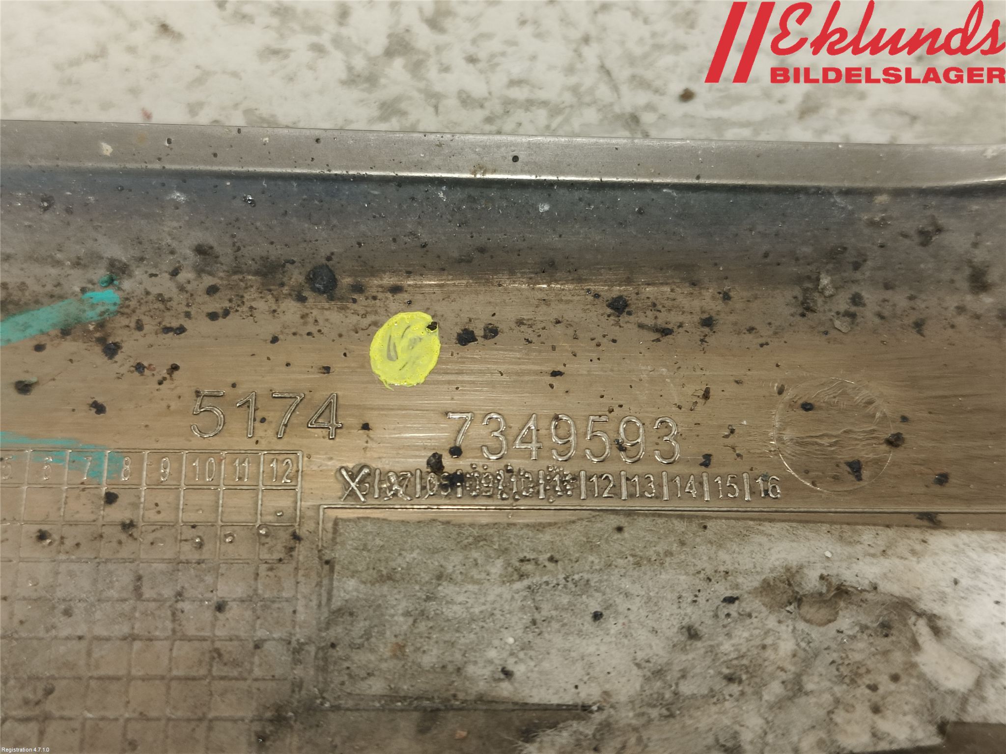 BMW 5 G30/G31/F90 17-23 List Framskärm Vä