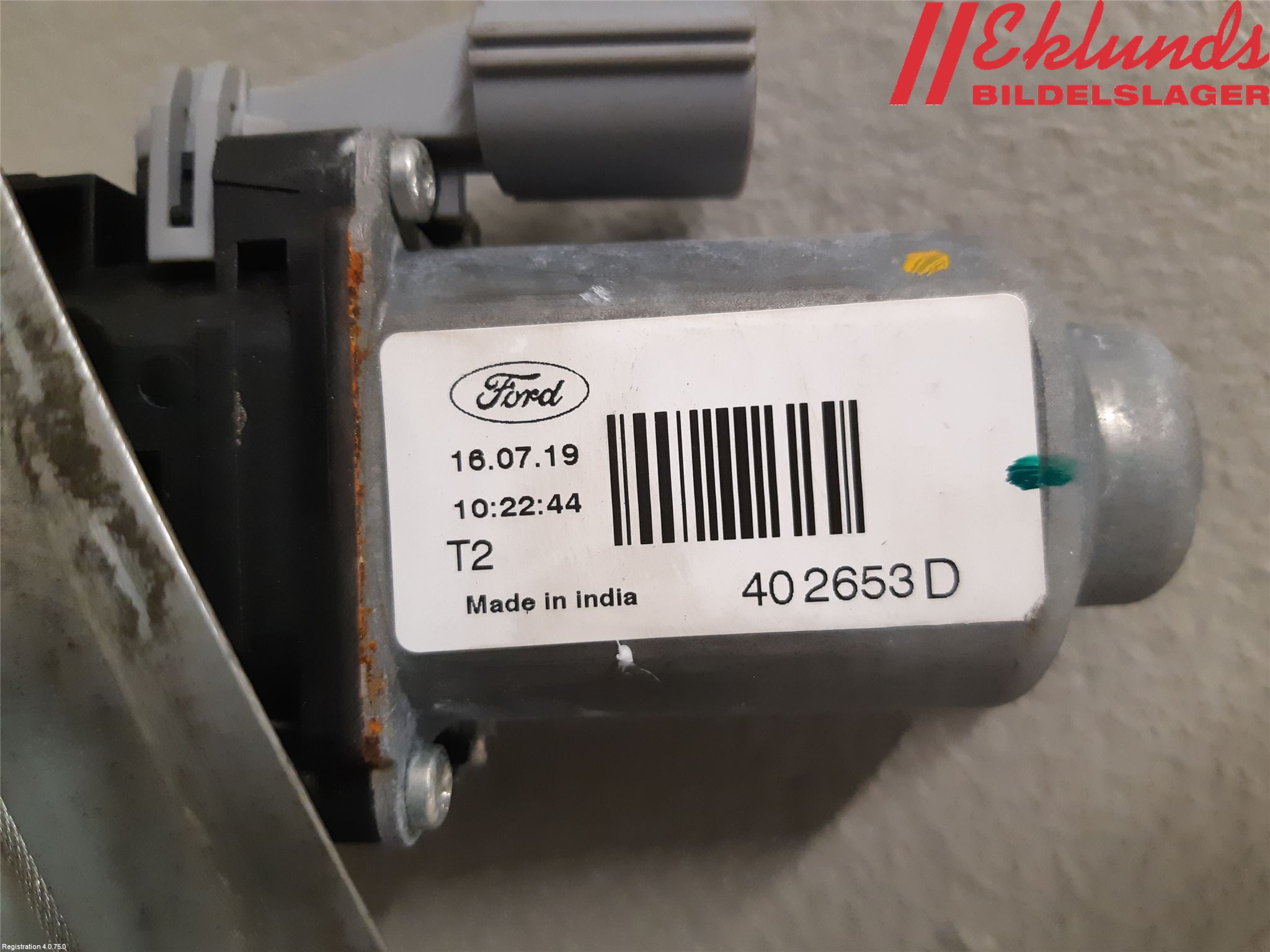 Ford KA+ 16-20 Fönsterhiss El Kompl