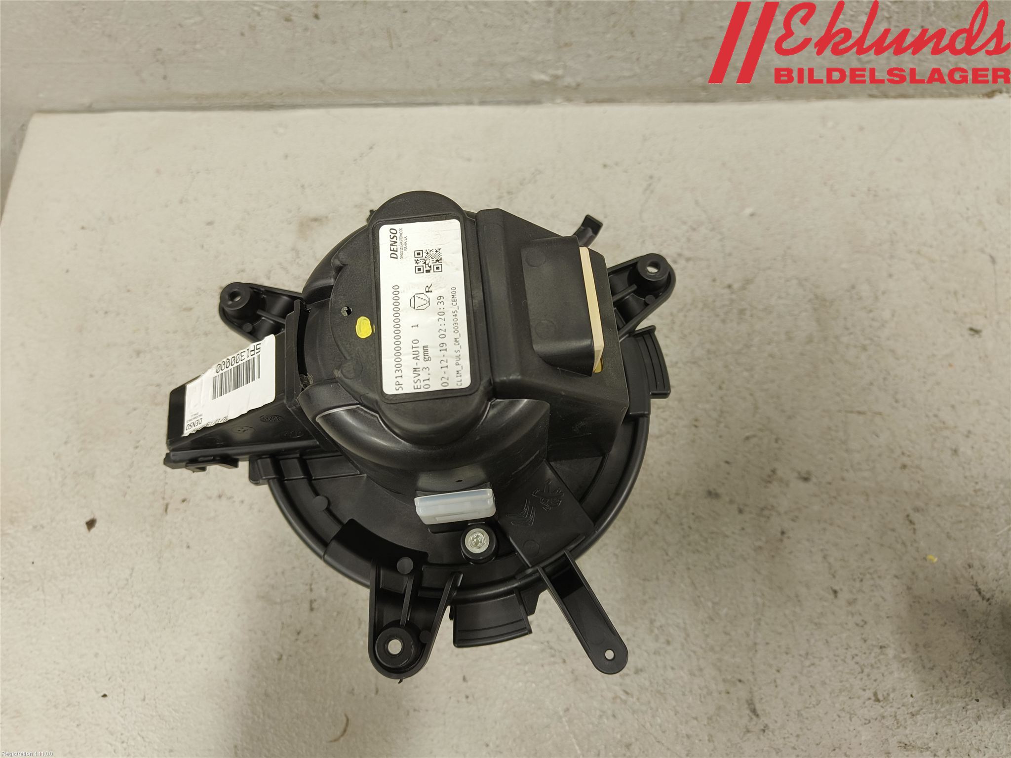 Peugeot 3008 17-24 Värmefläkt