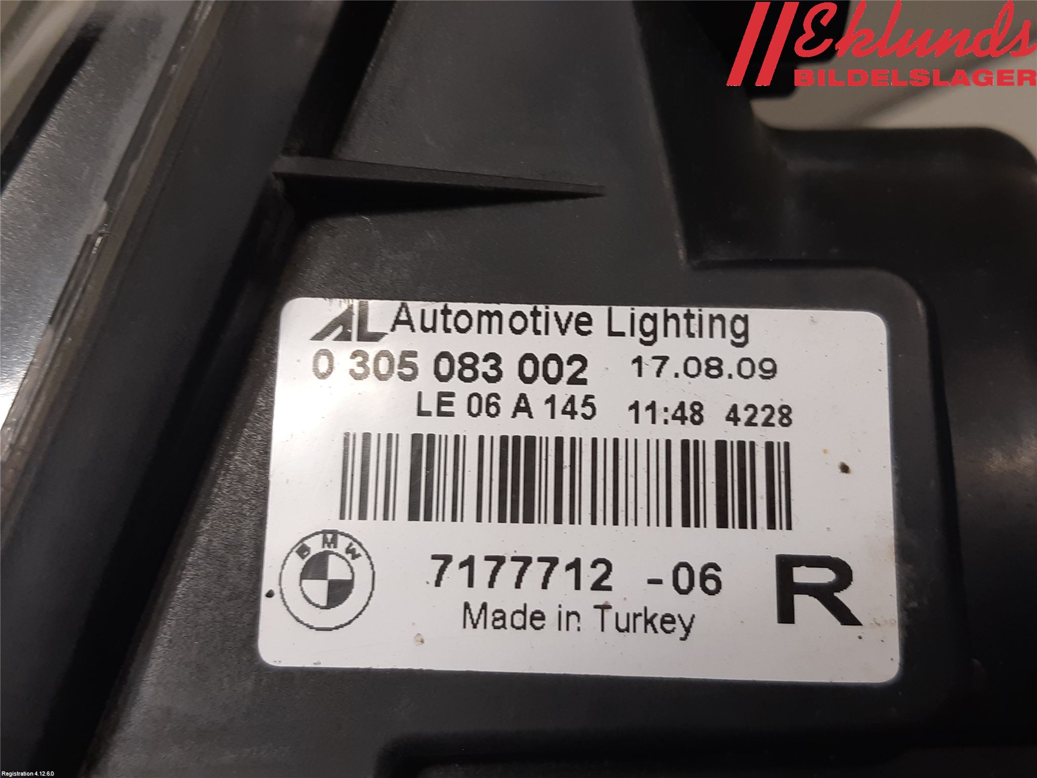 BMW 5 E60/61 Sed/Tou 02-10 Dimljus-Varselljus Fram