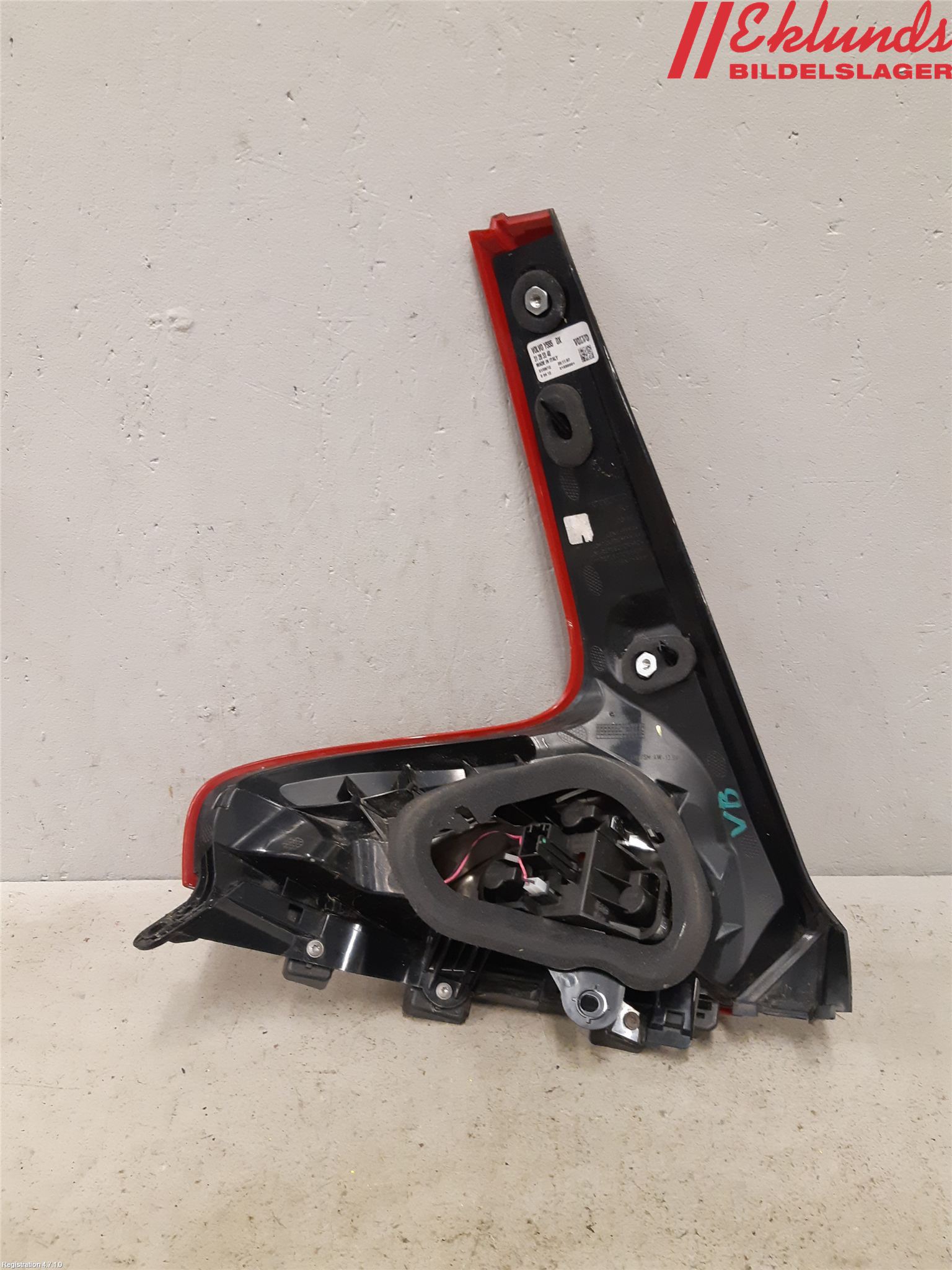 Volvo V40 12-19 Bakljus Vänster